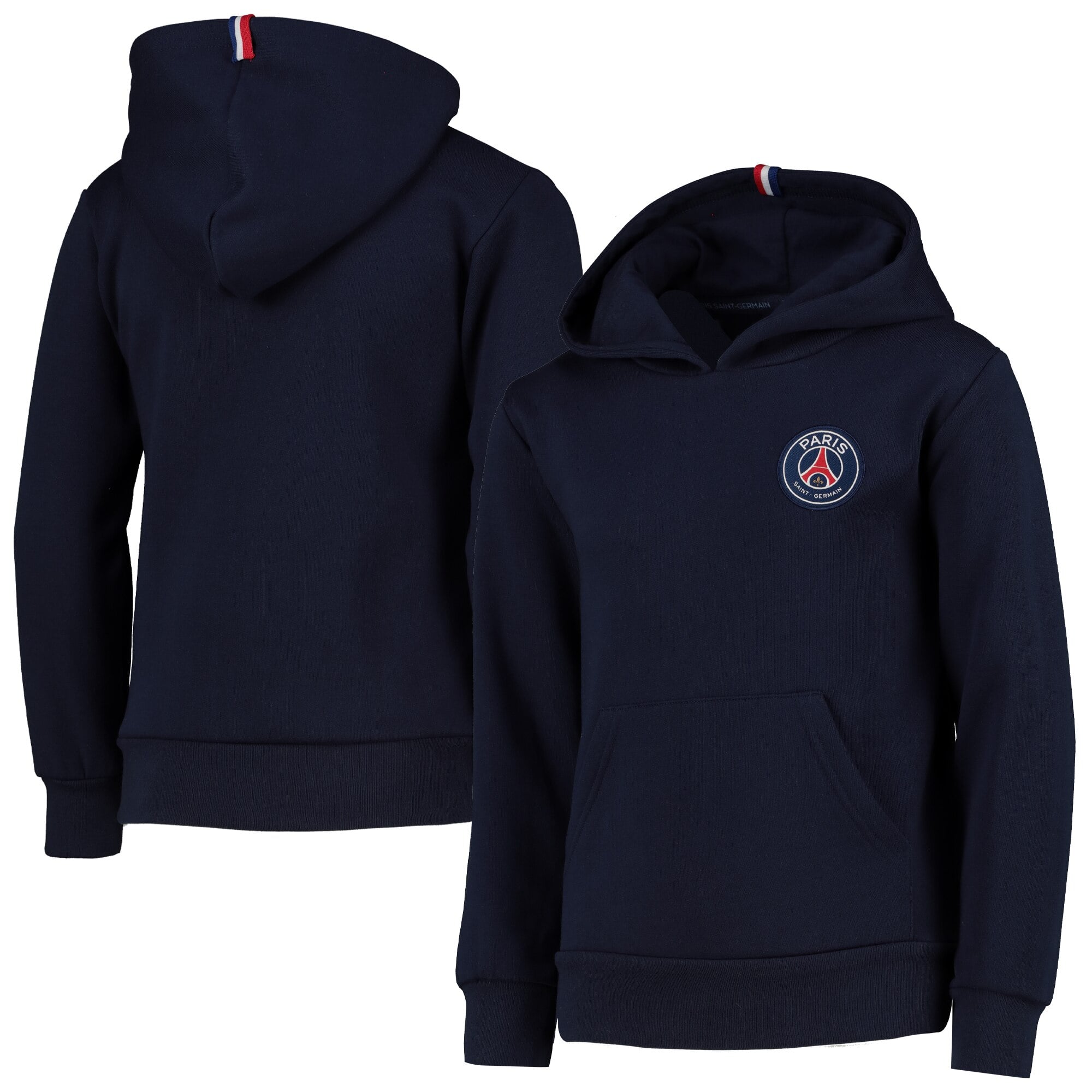 Felpa con cappuccio Core Crest del Paris Saint-Germain - Blu - Bambino