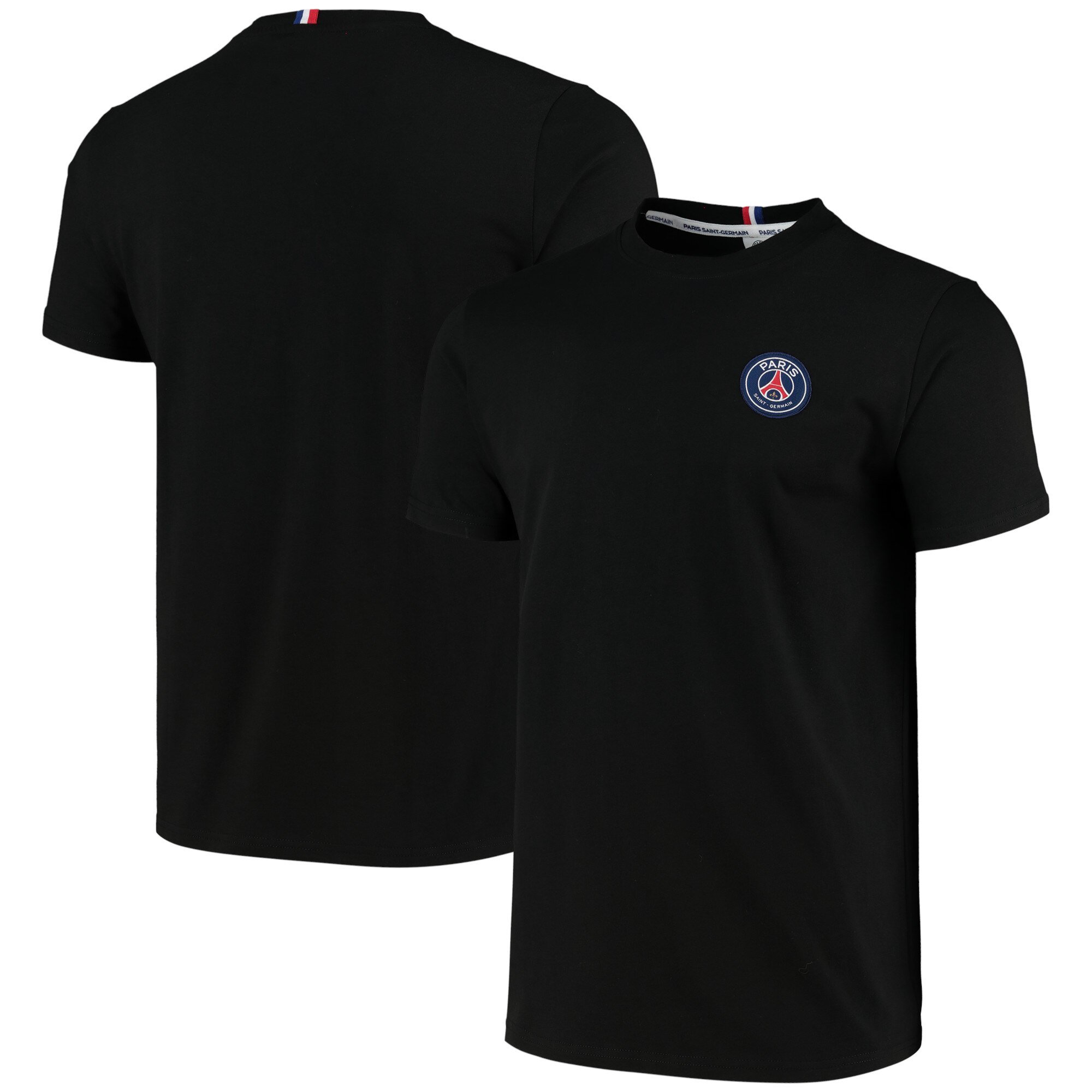 Maglietta con stemma ESSENTIEL del PSG Paris-Saint Germain - Nera - Uomo