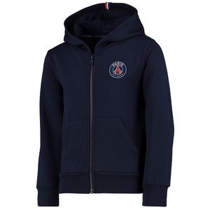 Sweat capuche zippée PSG ESSENTIEL - Bleu - Enfant, vue 2