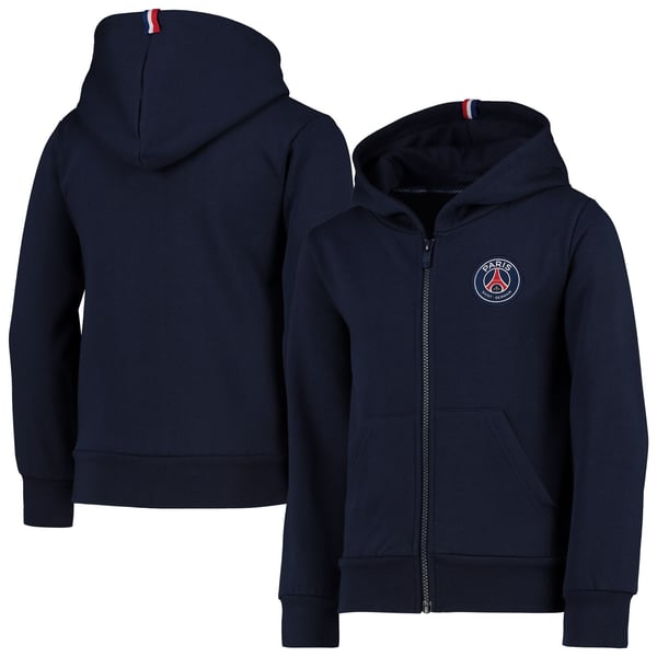 Sweat capuche zippée PSG ESSENTIEL - Bleu - Enfant