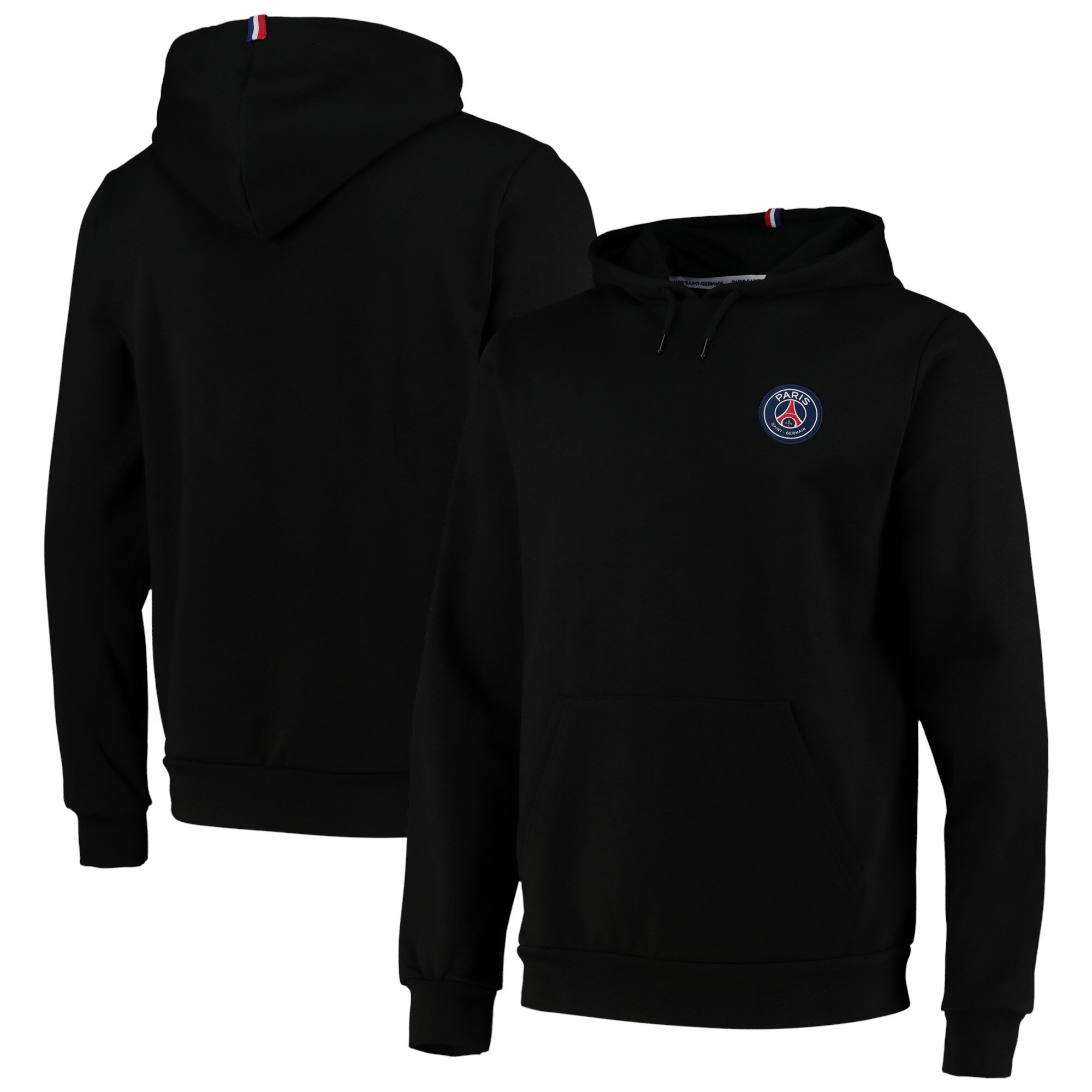 Felpa con cappuccio PSG Essential Logo - Nera