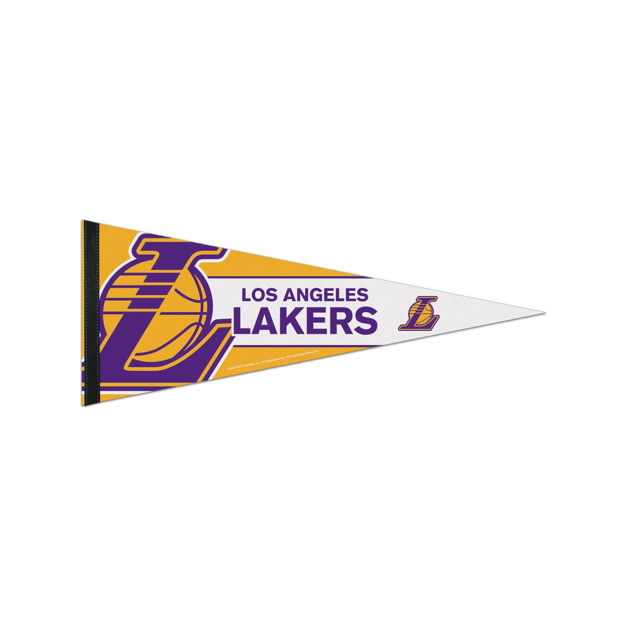 Los Angeles Lakers Premium-Wimpel – 30 B x 12 H Zoll