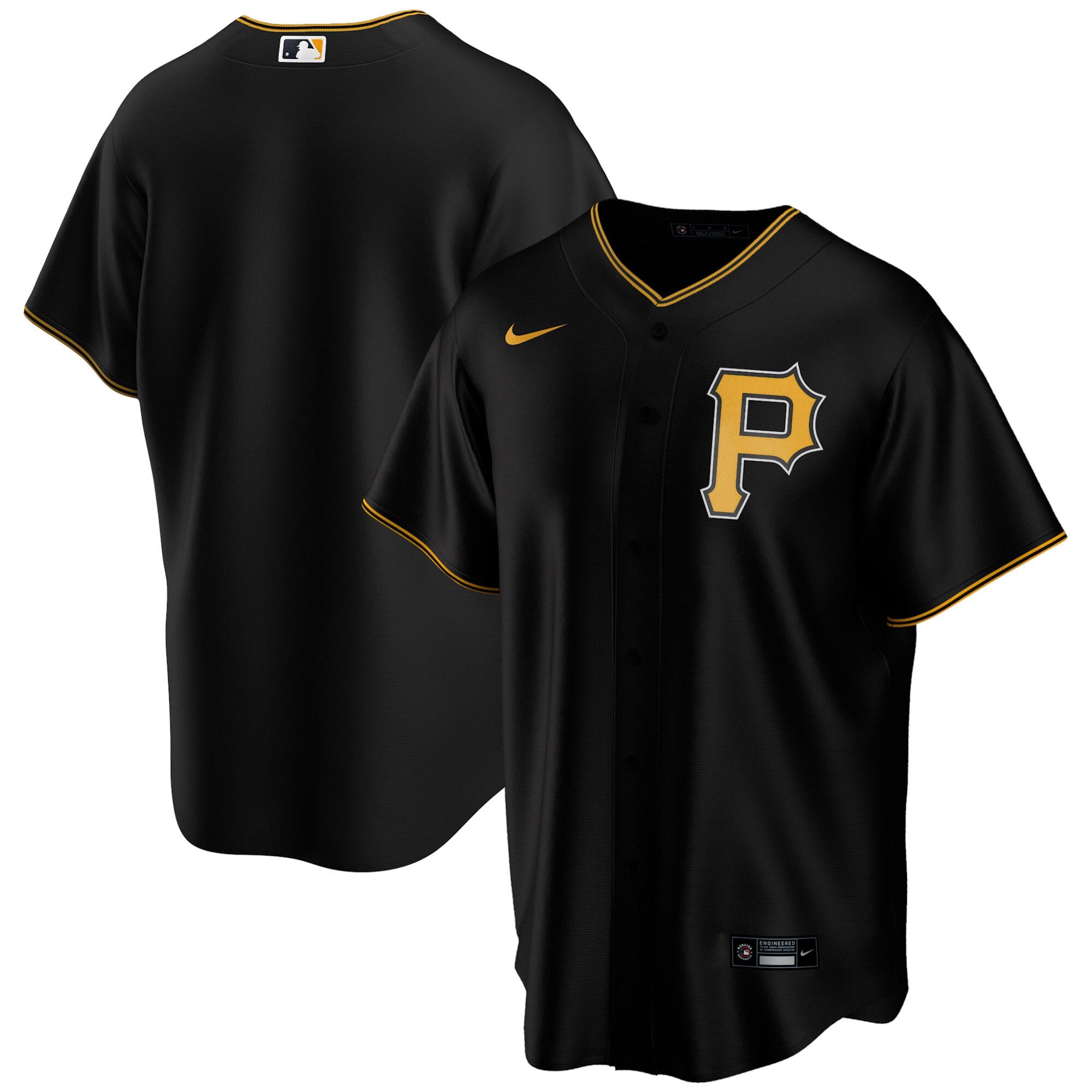 Pittsburgh Pirates Nike Official Replica Alternate Jersey – Mens Pittsburgh Pirates Nike Official Replica Alternate Jersey – Mens