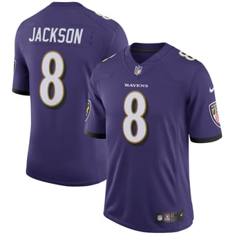 Baltimore Ravens Nike Limited Team Colour Home Jersey - Jackson