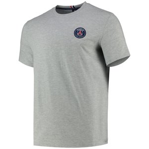 T-Shirt PSG Logo ESSENTIEL - Gris chiné, vue 2