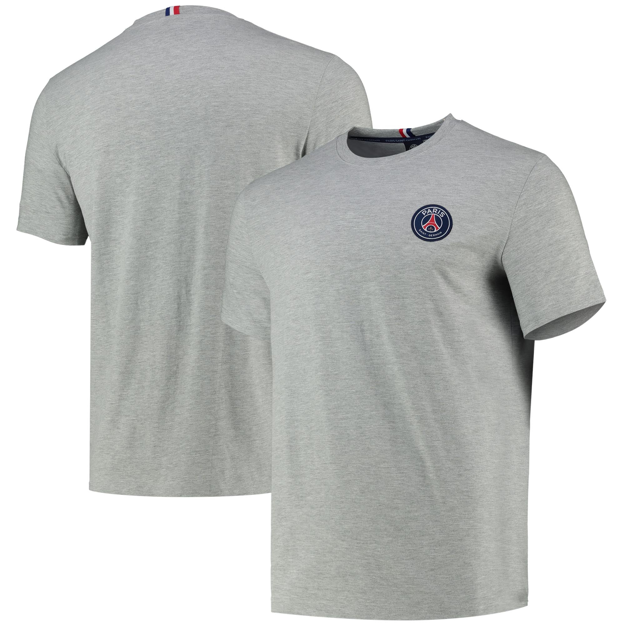 Maglietta con stemma Paris Saint-Germain Essential - Grigio Marl - Uomo