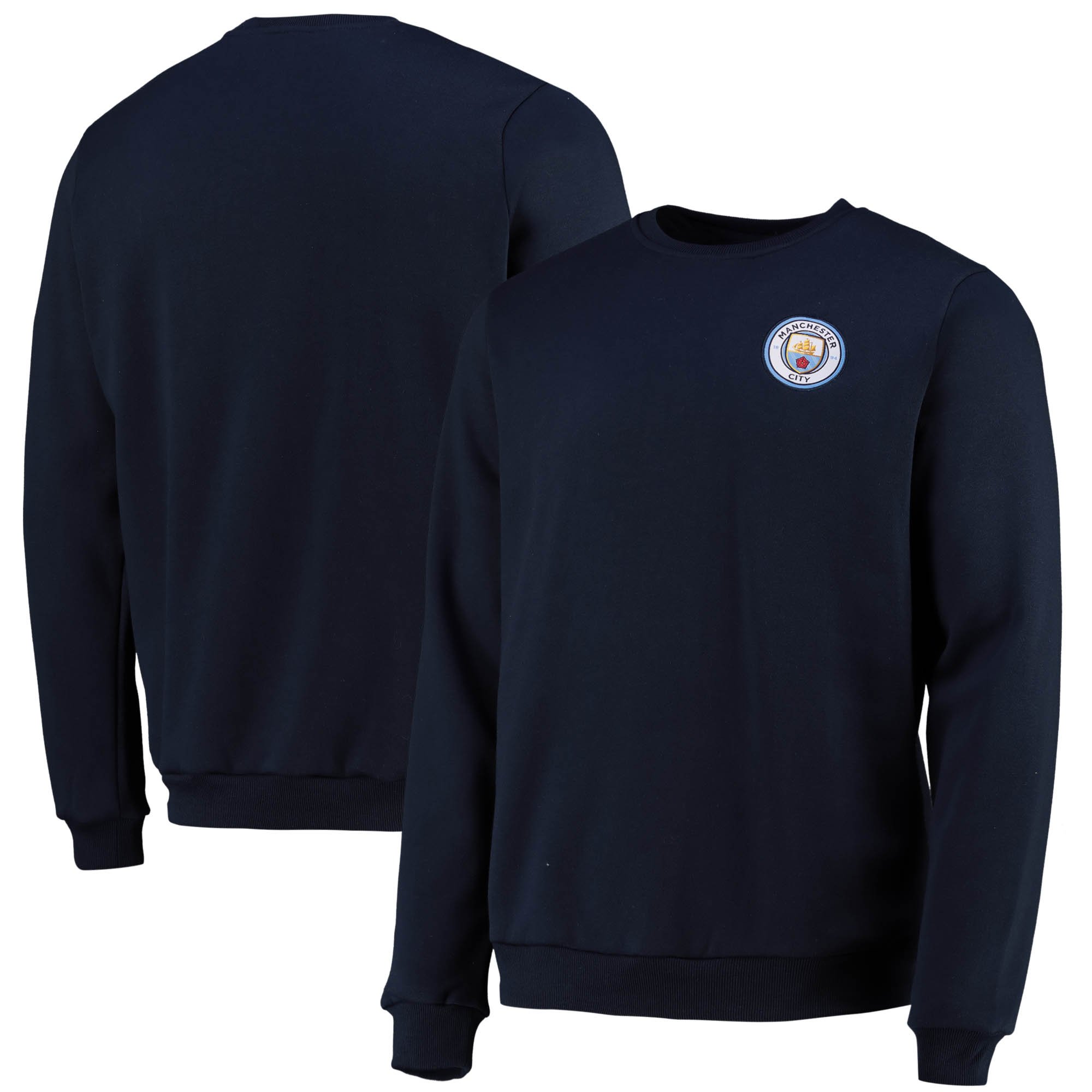 Felpa girocollo Manchester City - Blu marino - Uomo