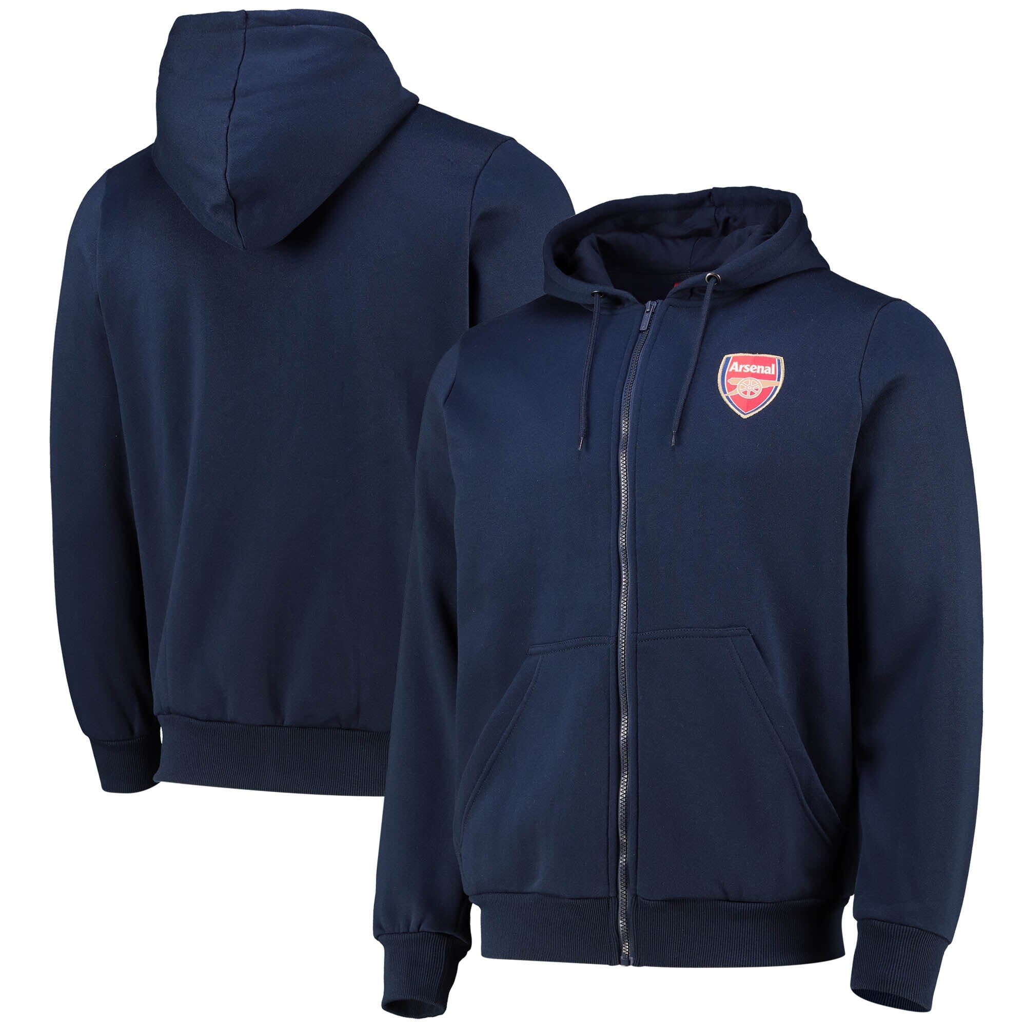 Felpa con cappuccio e zip intera Arsenal - Marina Militare - Uomo