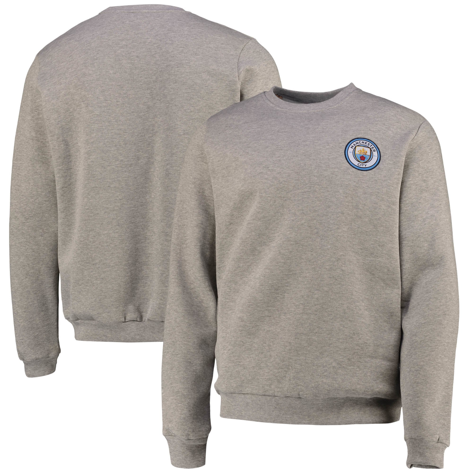 Felpa girocollo Manchester City - Grigia - Uomo