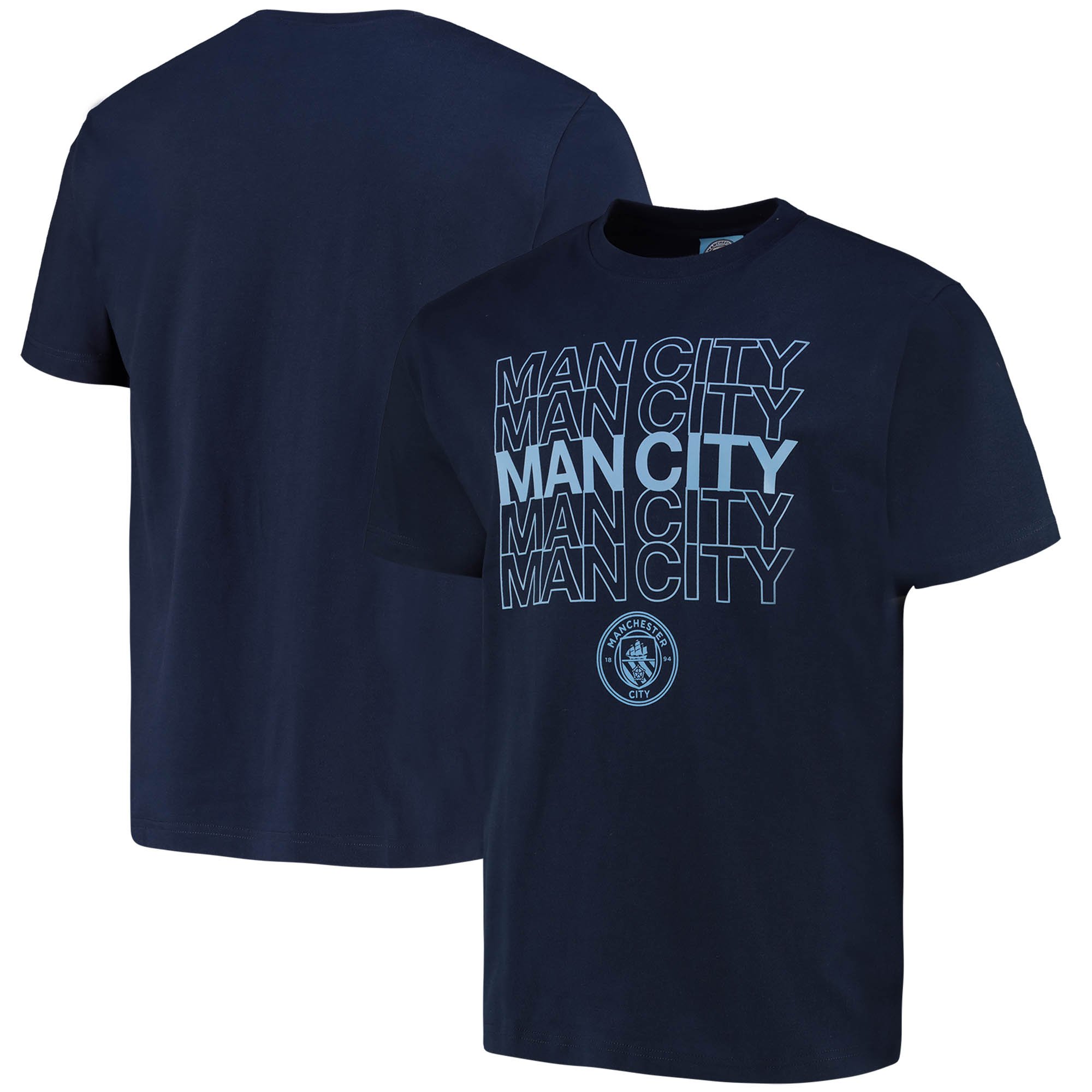 Maglietta grafica Manchester City - Blu scuro - Uomo