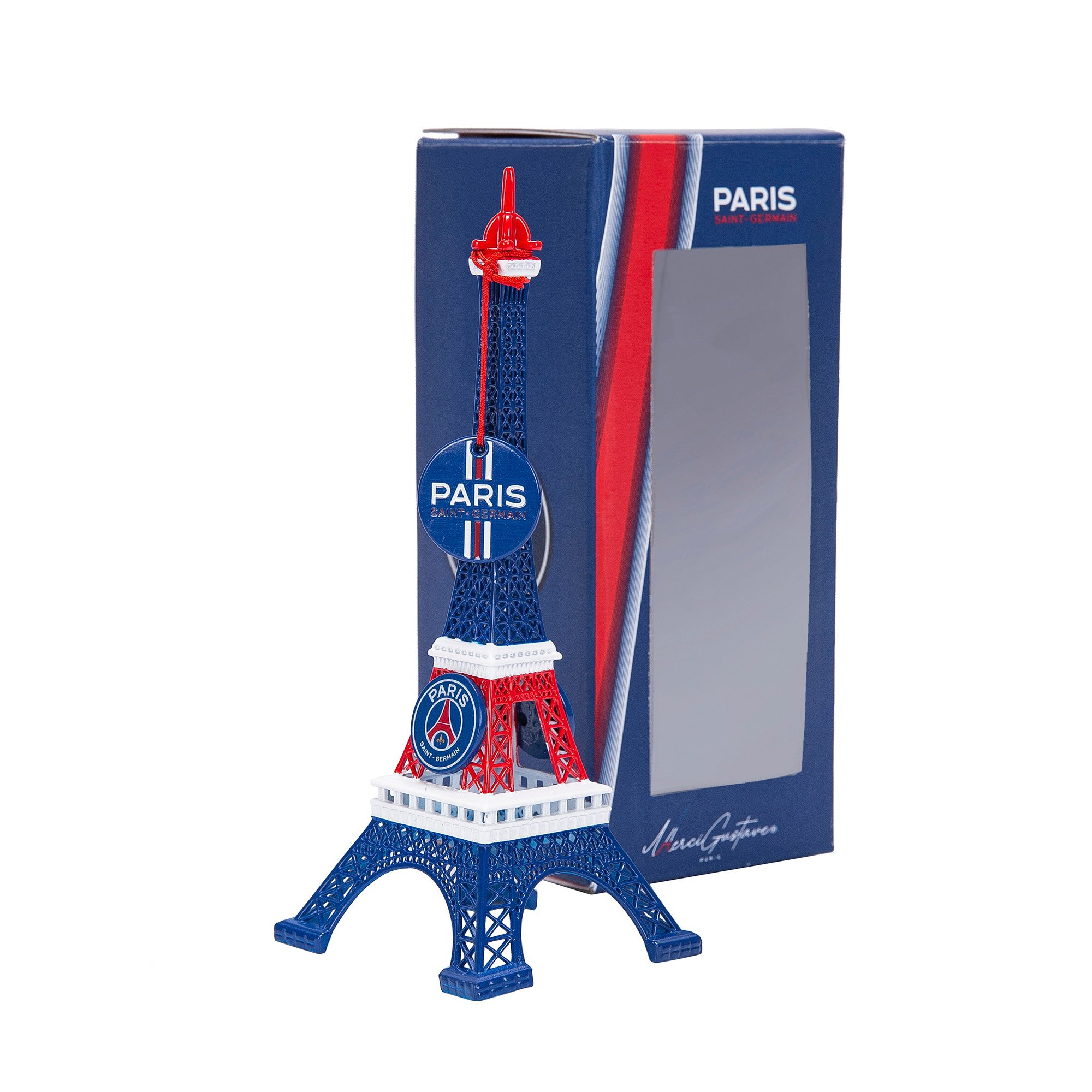 Torre Eiffel Paris Saint-Germain MERCI GUSTAVE 15,5 cm - Blu