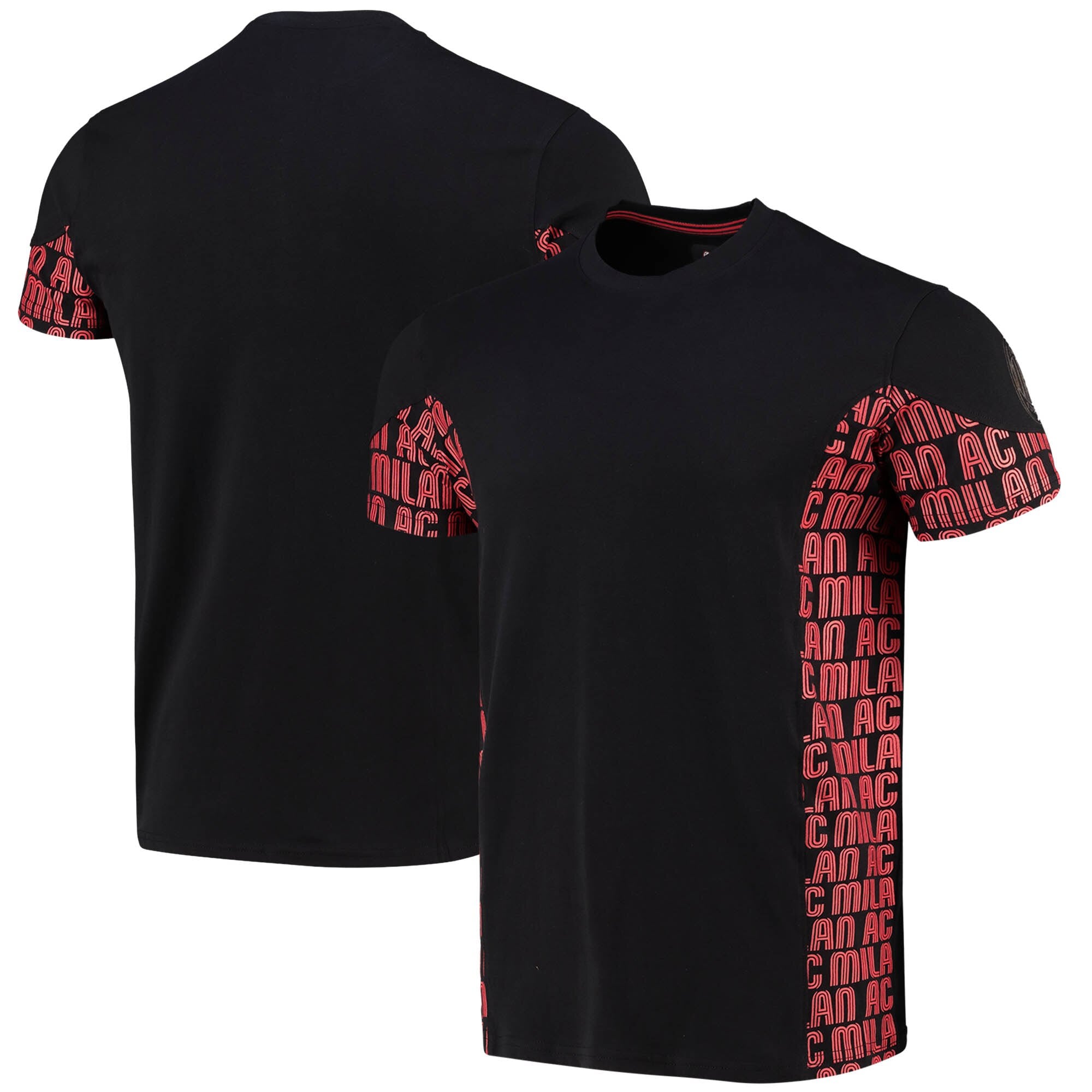 Maglietta AC Milan AOP - Nero/Rosso - Uomo