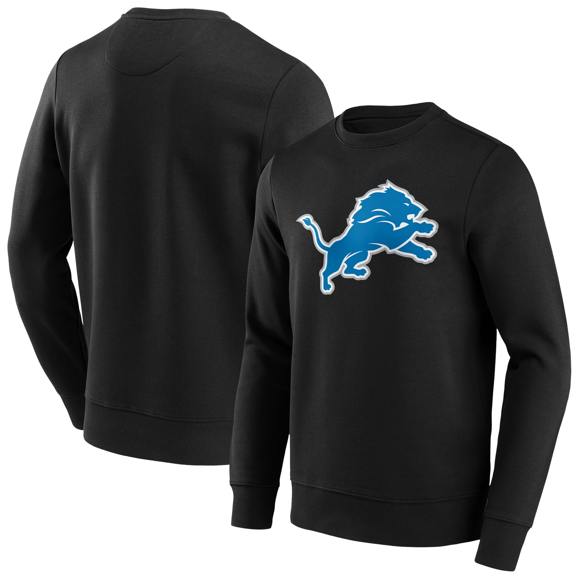 Felpa girocollo con logo a colori alternativi dei Detroit Lions - Uomo