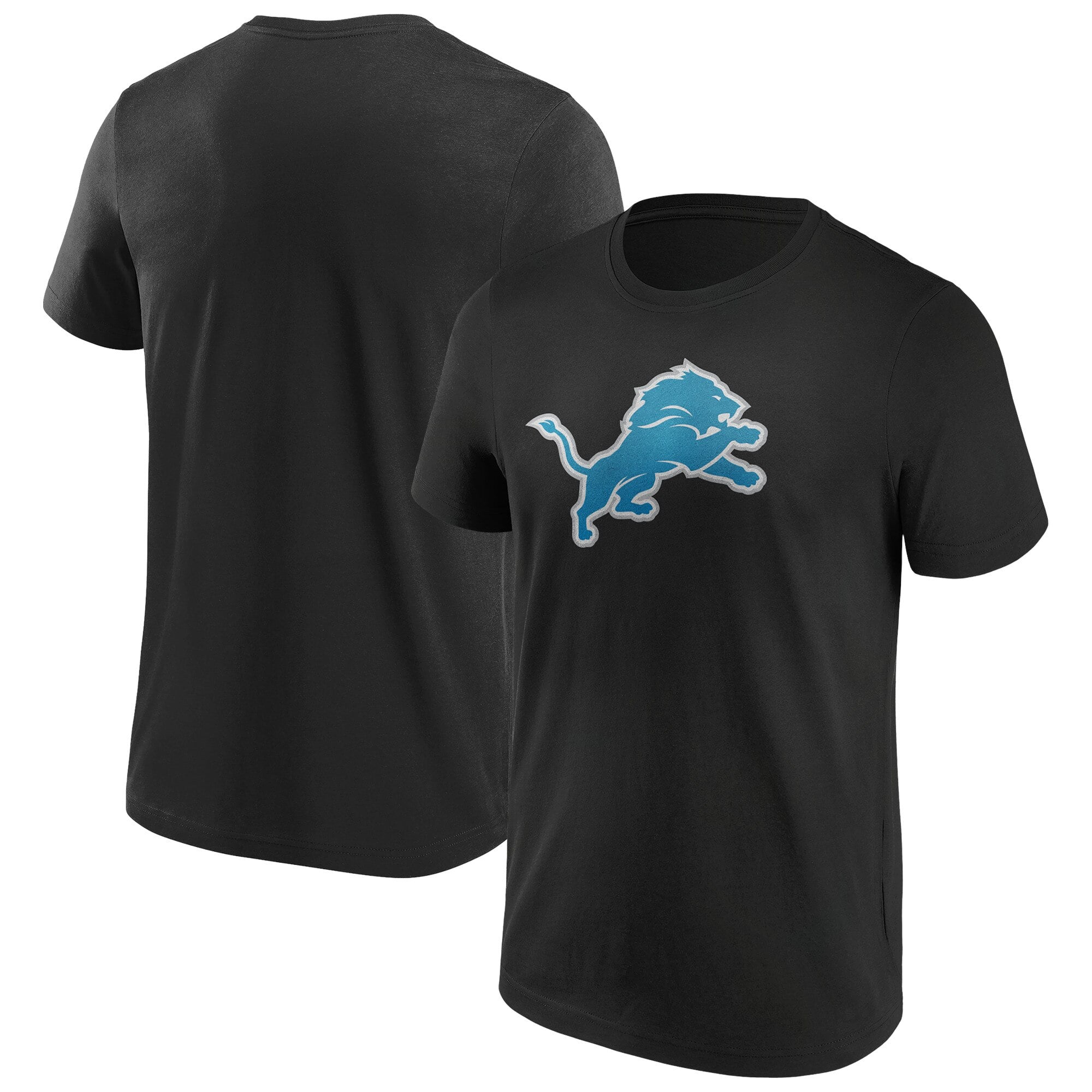 Detroit Lions Alternate Colour Logo T-Shirt - Mens - Big & Tall