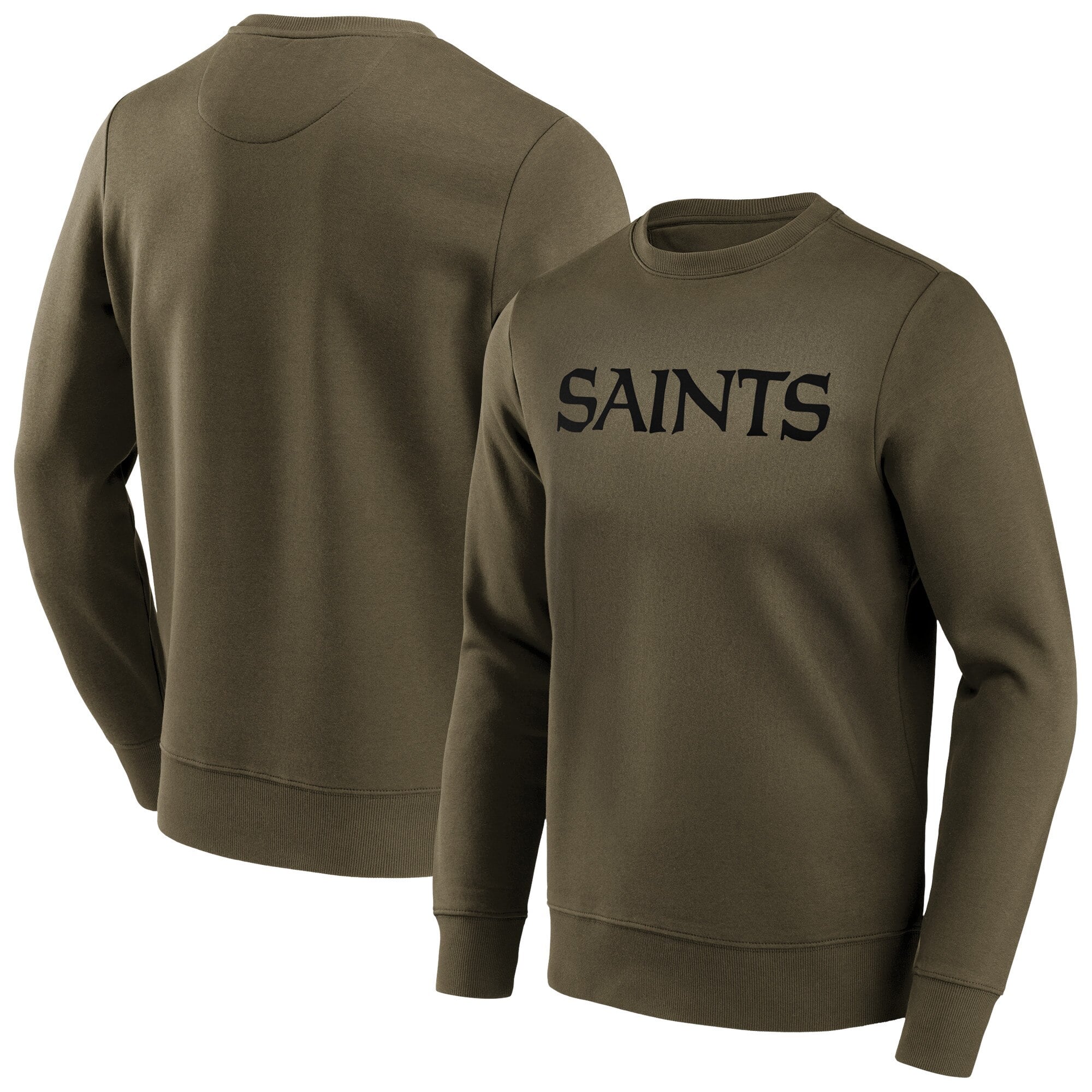 Felpa girocollo con logo Fashion Preferred dei New Orleans Saints - Uomo