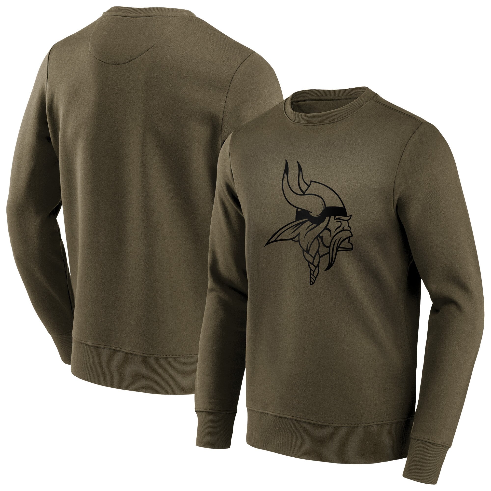 Sudadera con cuello redondo y logo de Minnesota Vikings Fashion Preferred - Hombre