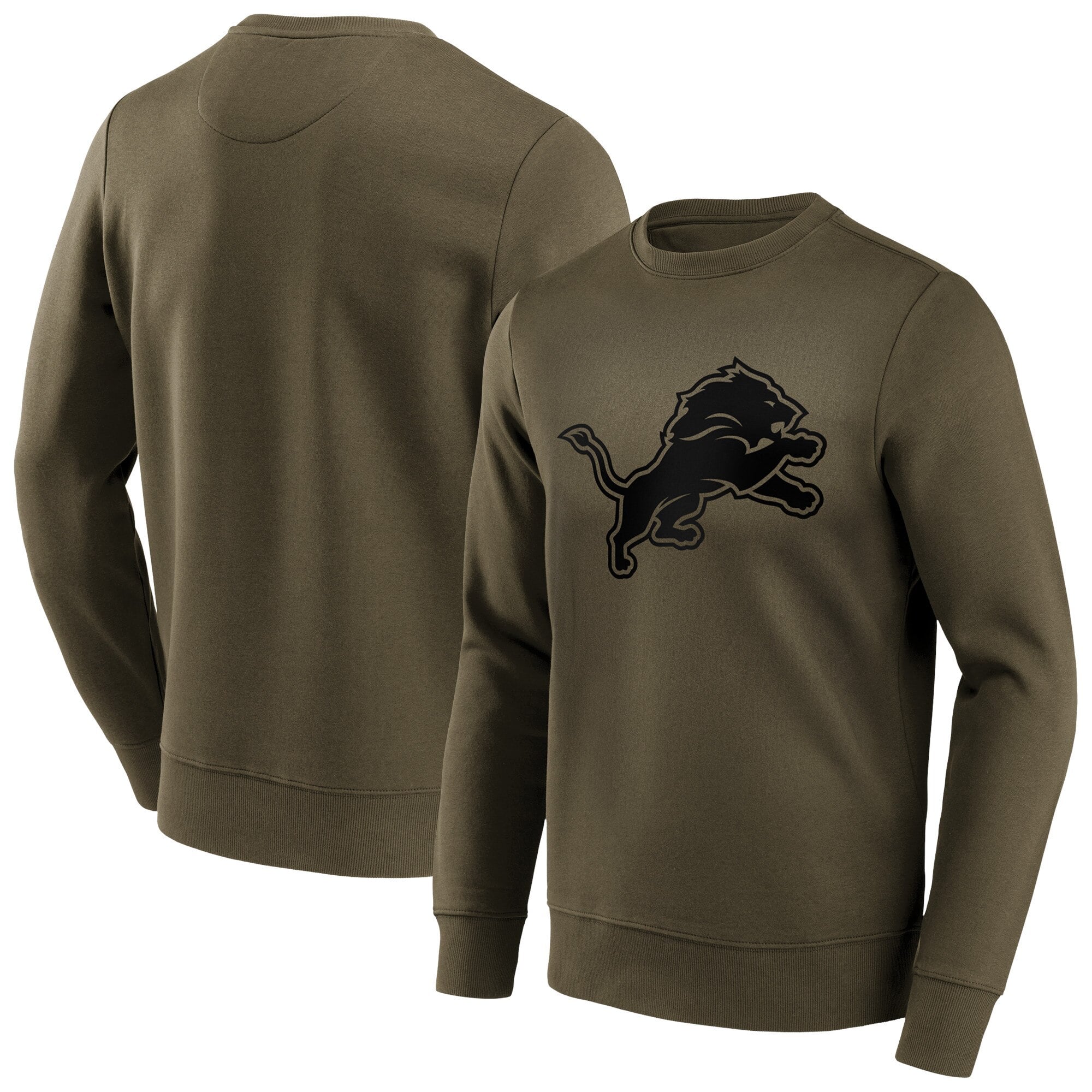 Felpa girocollo con logo Detroit Lions Fashion Preferred - Uomo
