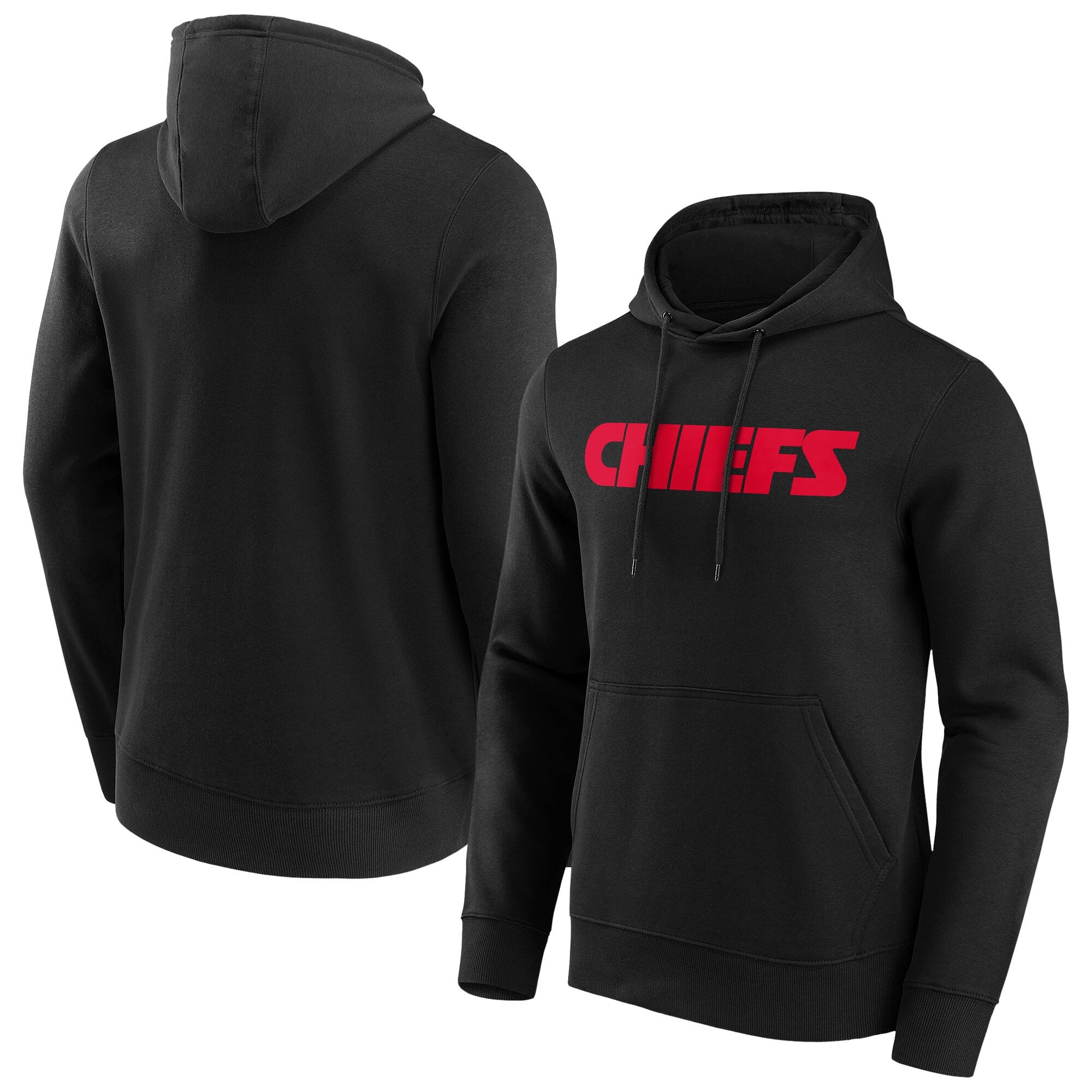 Kansas City Chiefs Alternate Colour Wordmark Hoodie - Mens - Big & Tall