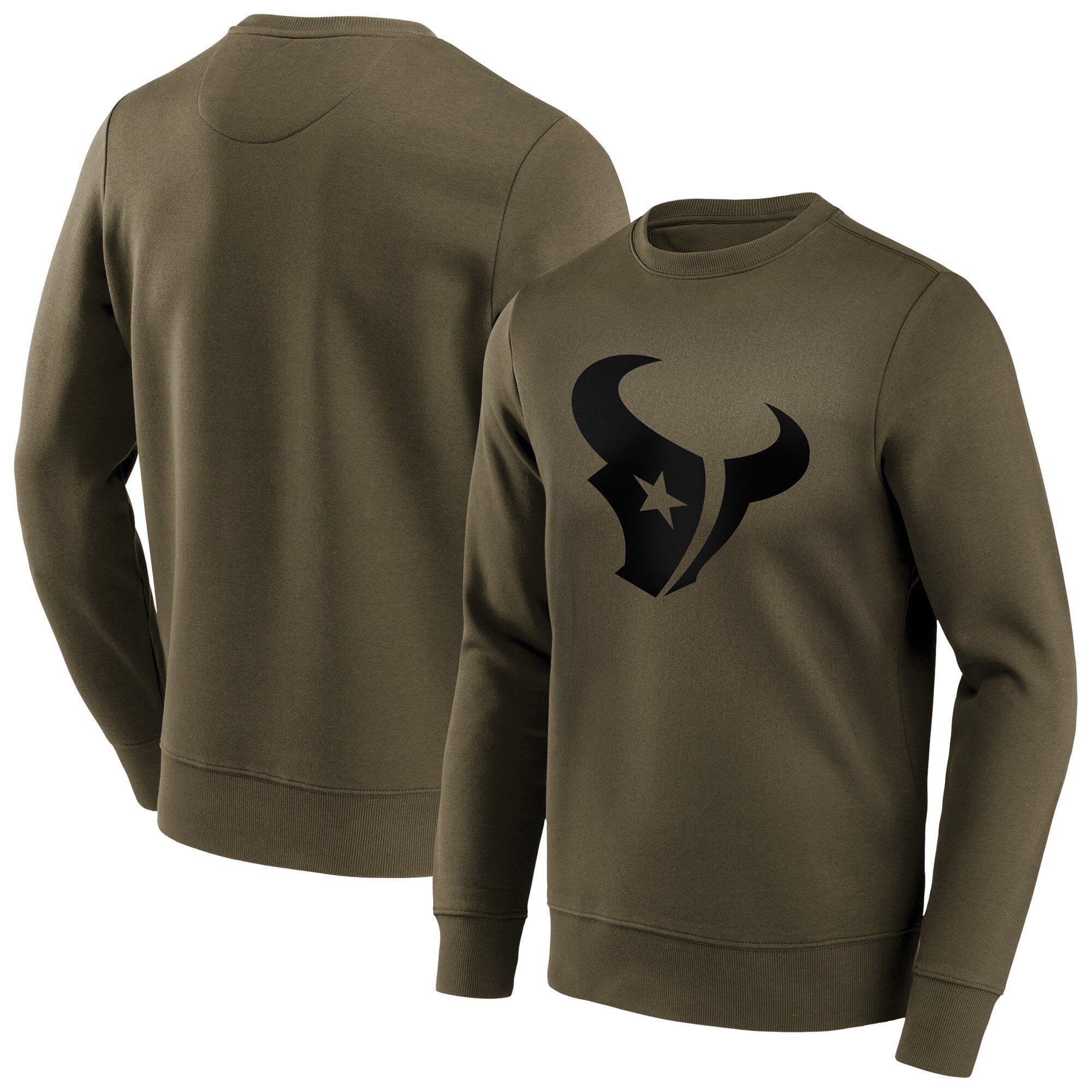 Felpa girocollo con logo Houston Texans Fashion Preferred - Uomo