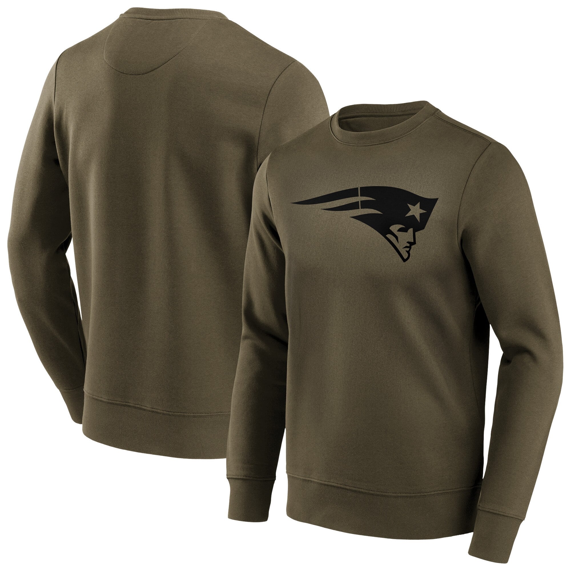 Felpa girocollo con logo Fashion Preferred dei New England Patriots - Uomo
