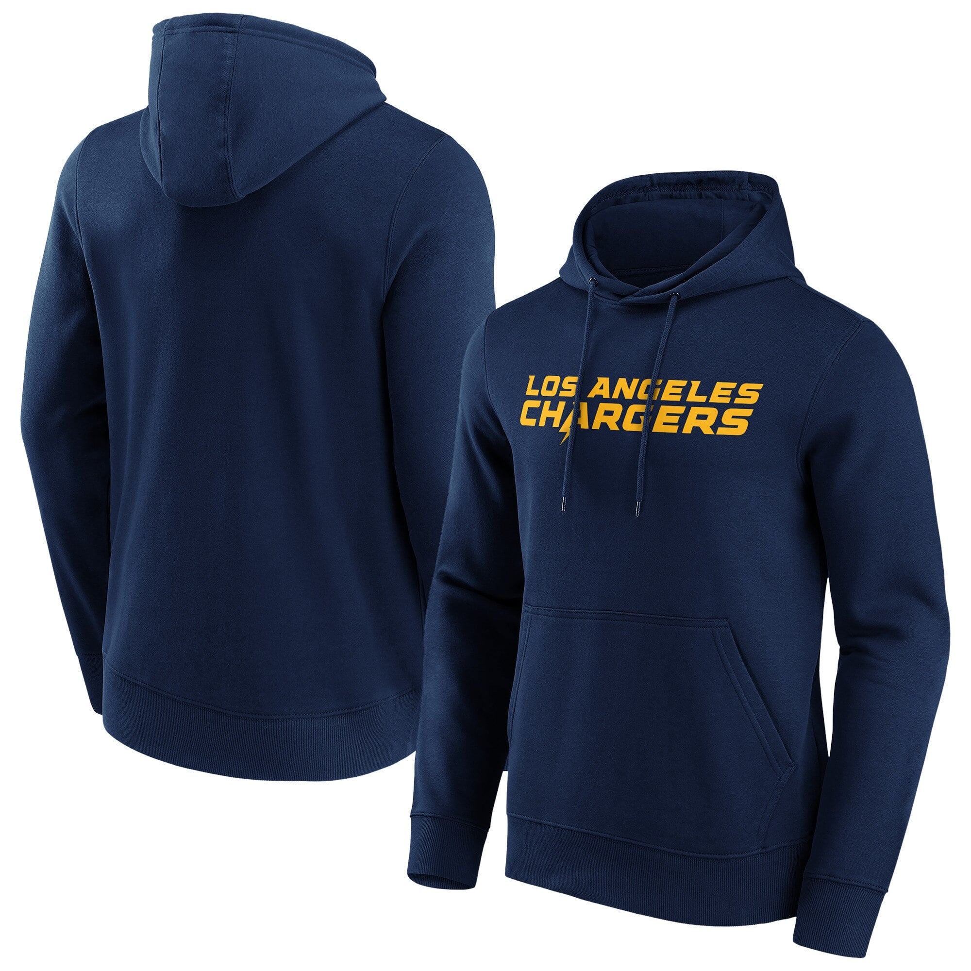 Los Angeles Chargers Alternate Colour Wordmark Hoodie - Mens