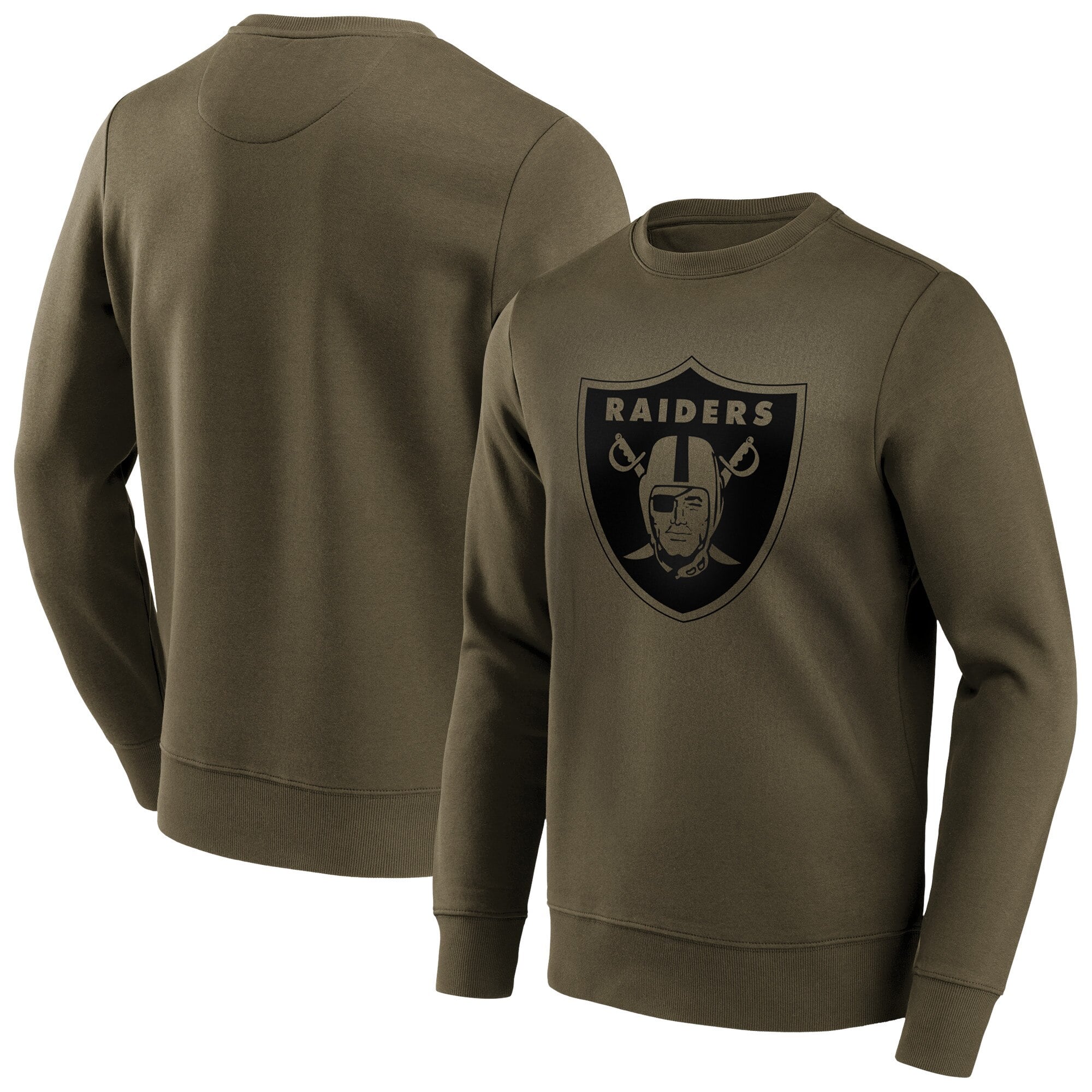 Felpa girocollo con logo Las Vegas Raiders Fashion Preferred - Uomo