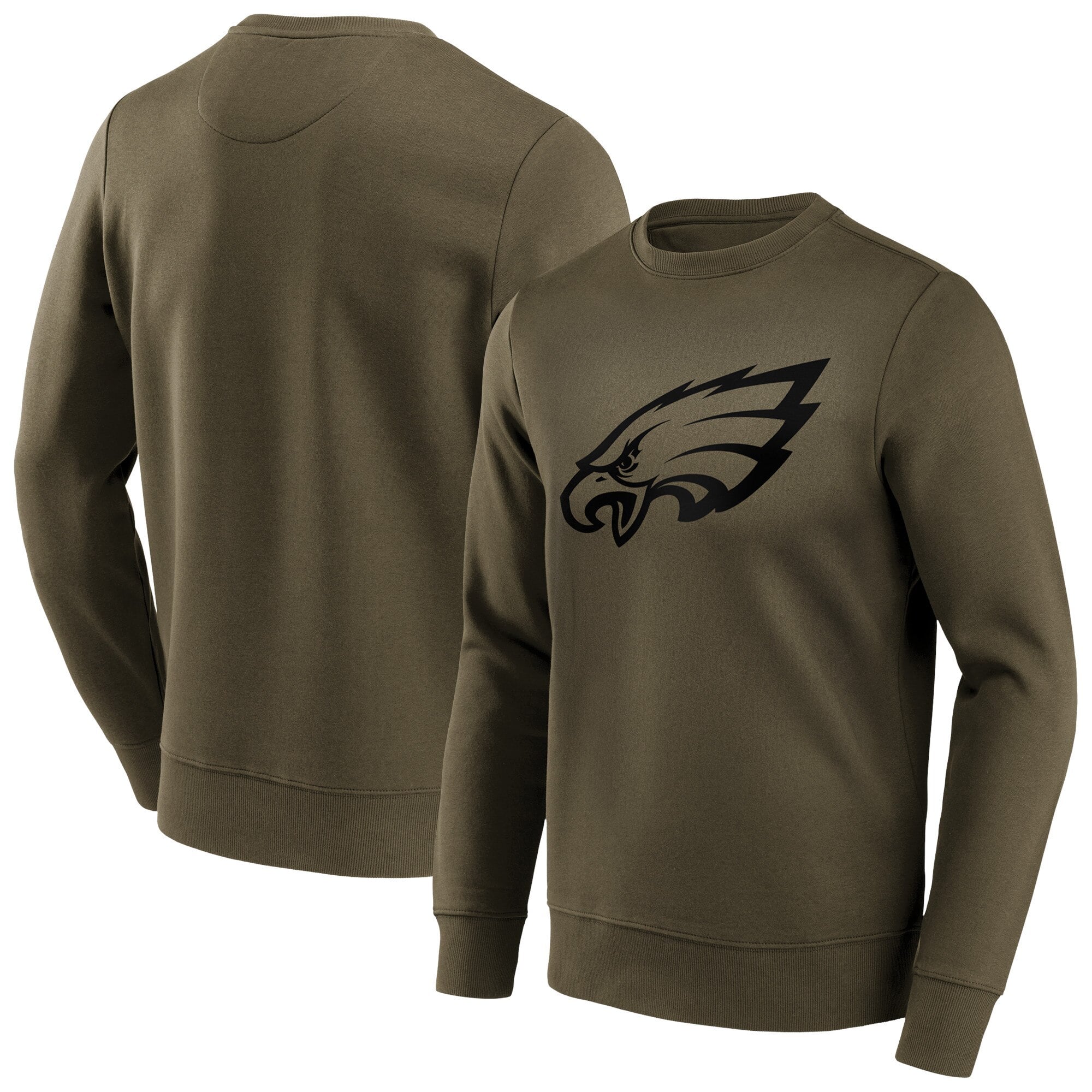 Felpa girocollo con logo Fashion Preferred dei Philadelphia Eagles - Uomo