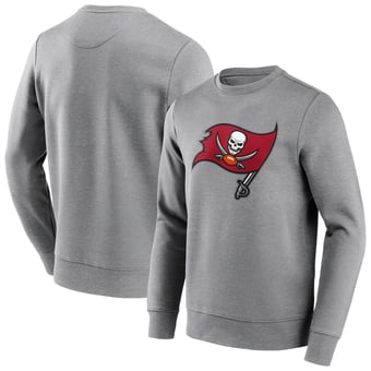 Tampa Bay Buccaneers Neutral Colour Logo Crew Sweatshirt - Mens