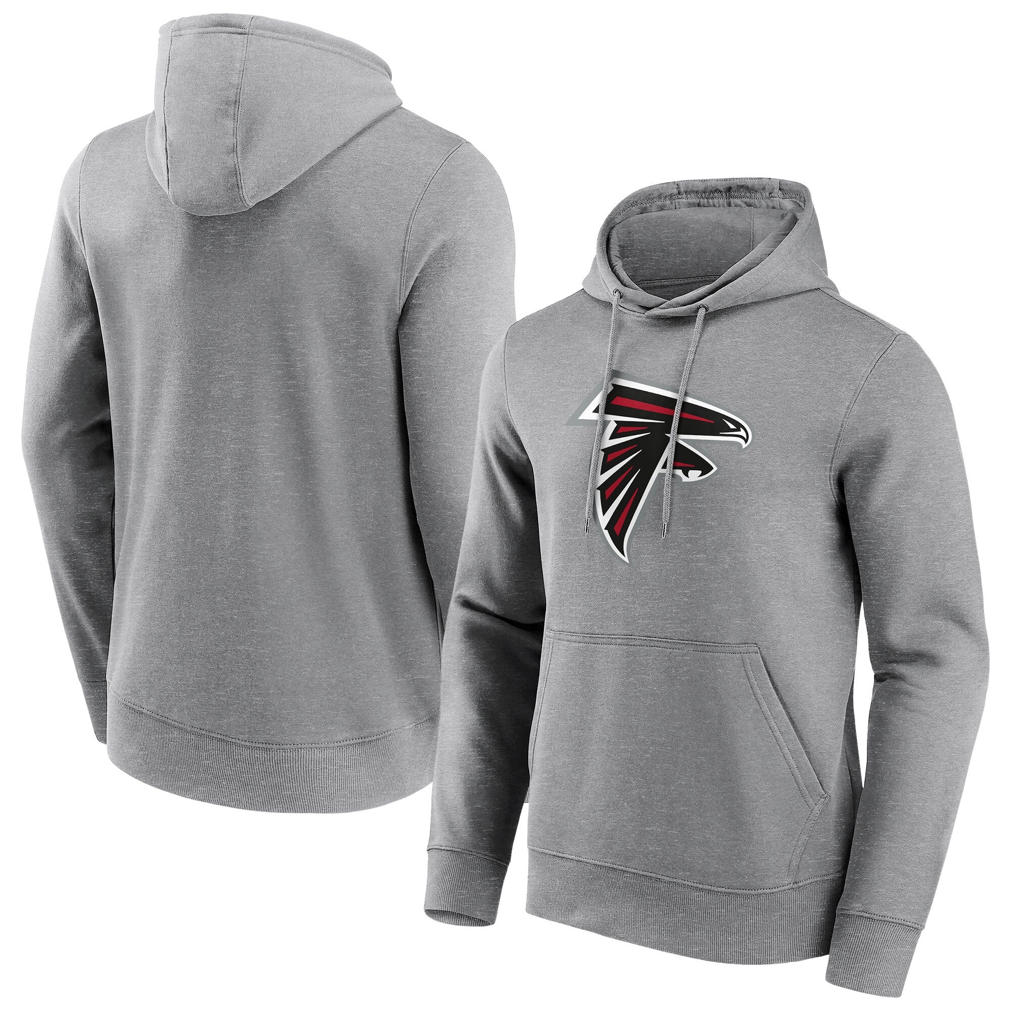 Atlanta Falcons Neutral Colour Logo Hoodie - Mens - Big & Tall