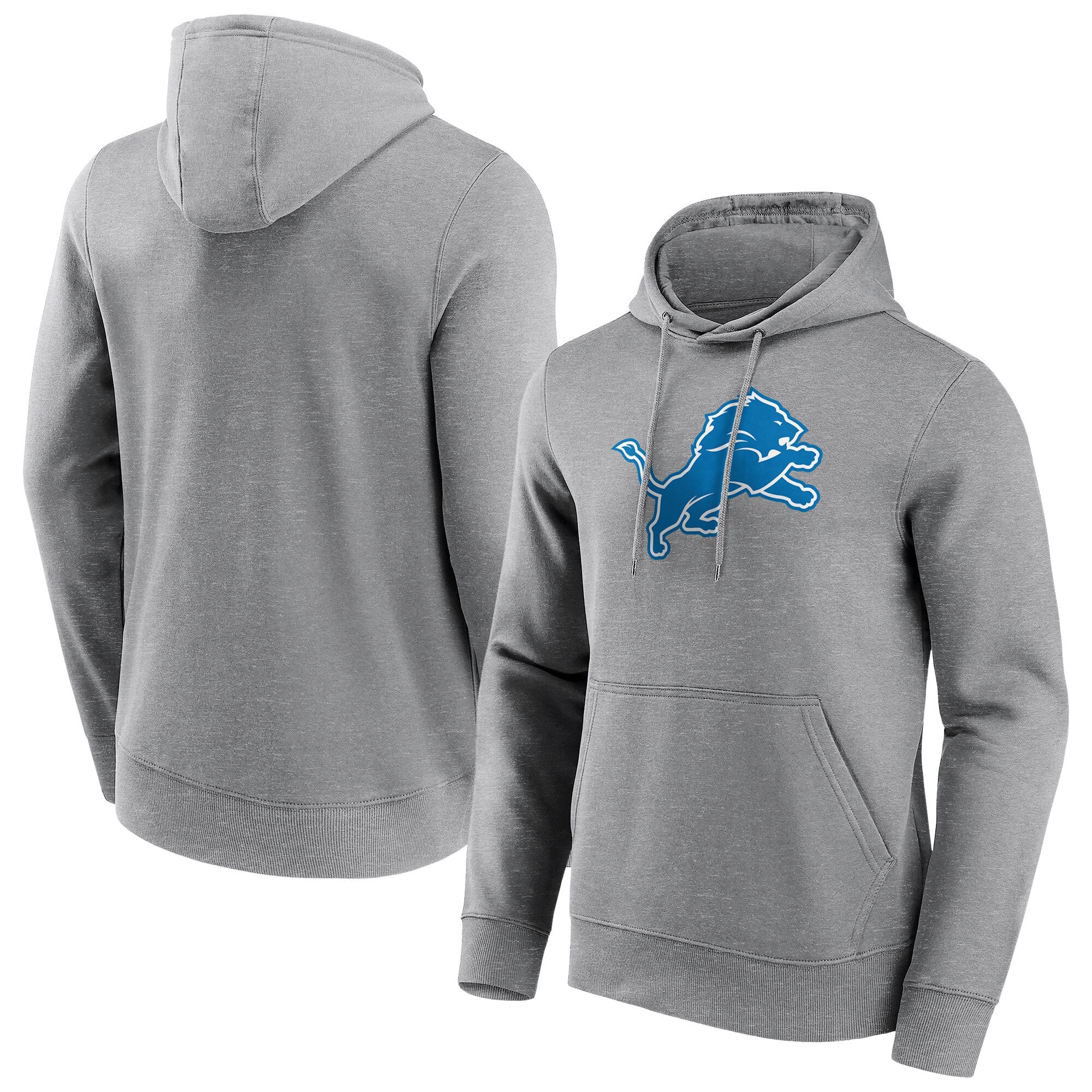 Sweat à capuche à logo couleur neutre Detroit Lions - Hommes - Grands et grands