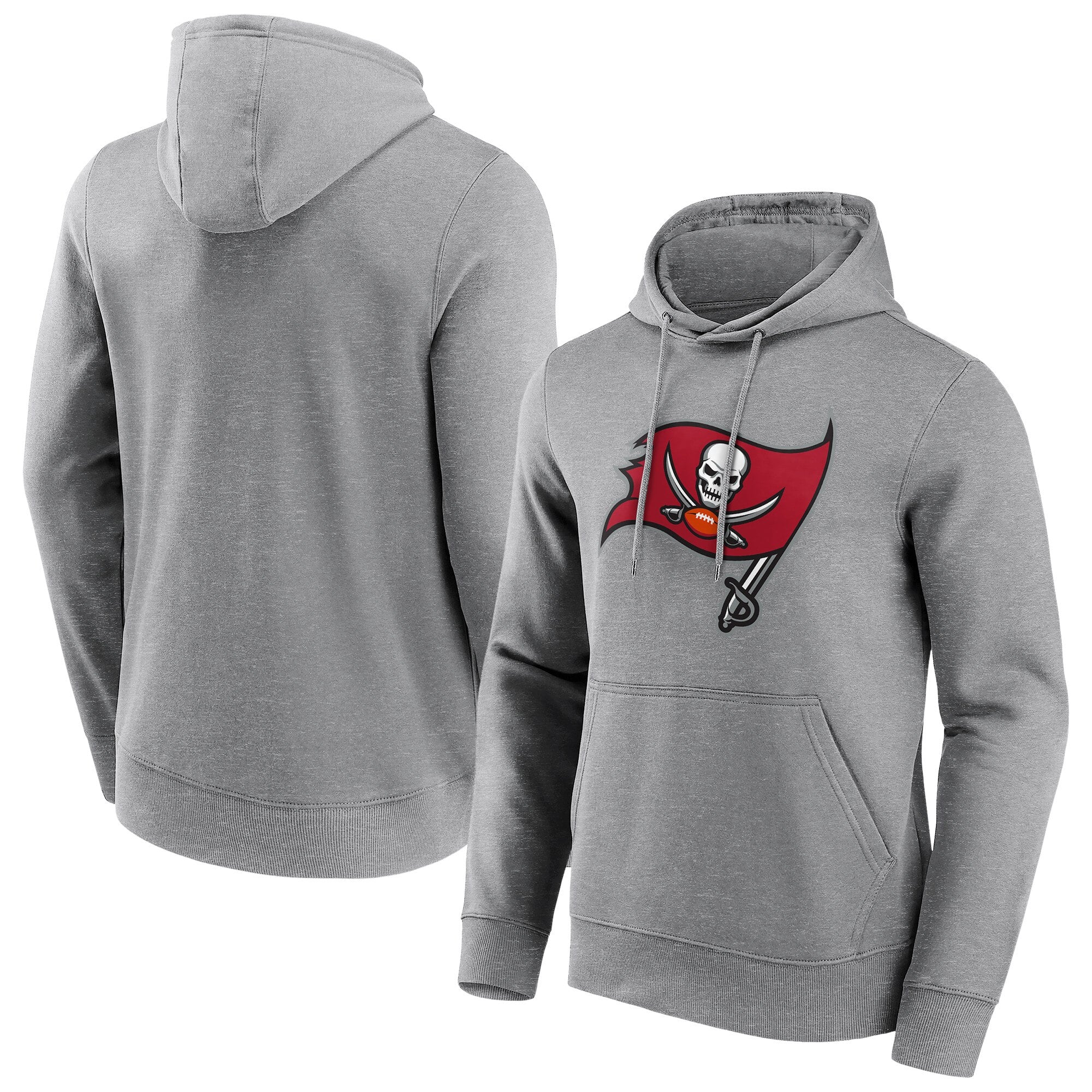 Sweat à capuche à logo couleur neutre Buccaneers de Tampa Bay - Hommes - Grands et grands