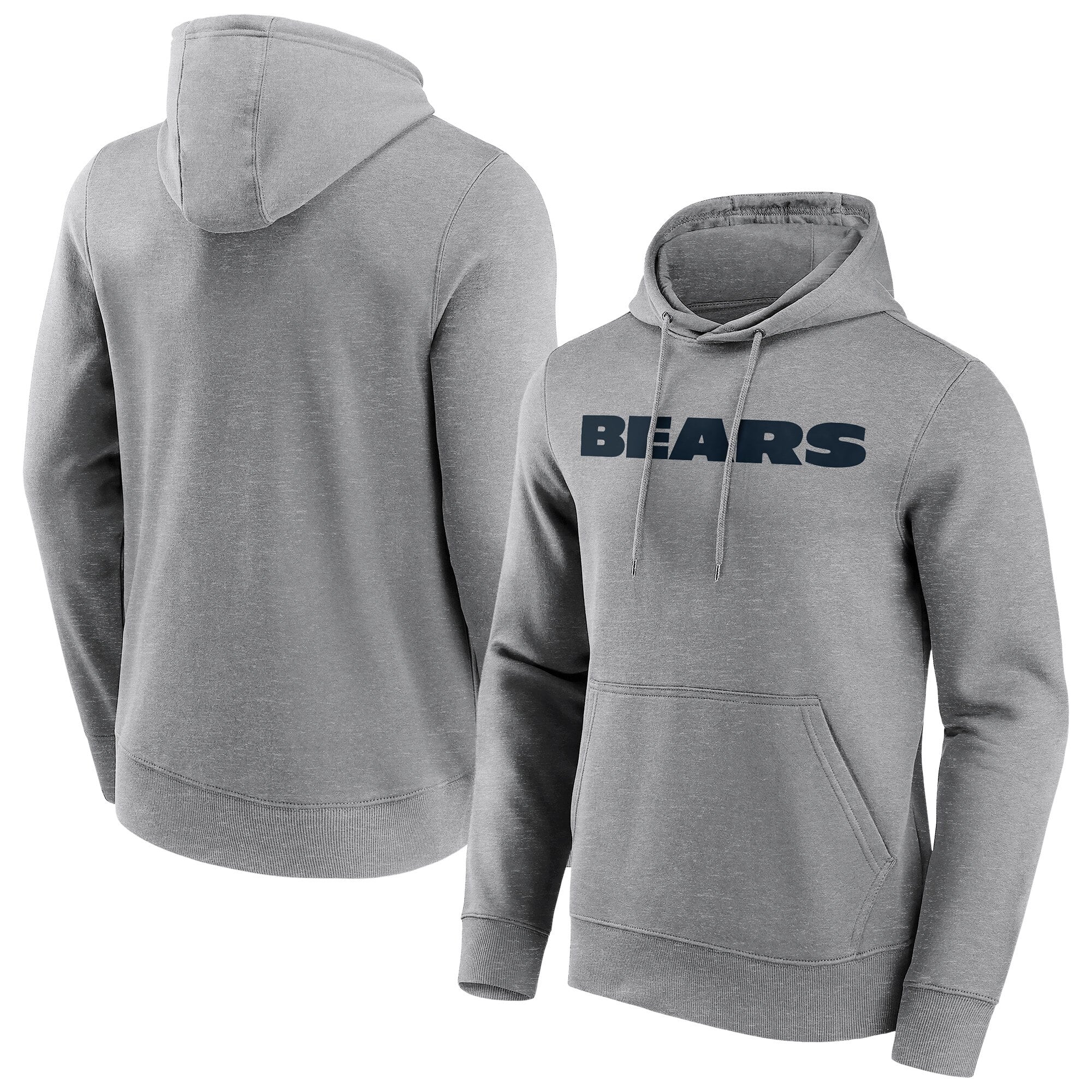 Sweat à capuche avec logo de couleur neutre des ours de Chicago - Hommes - Grands et grands