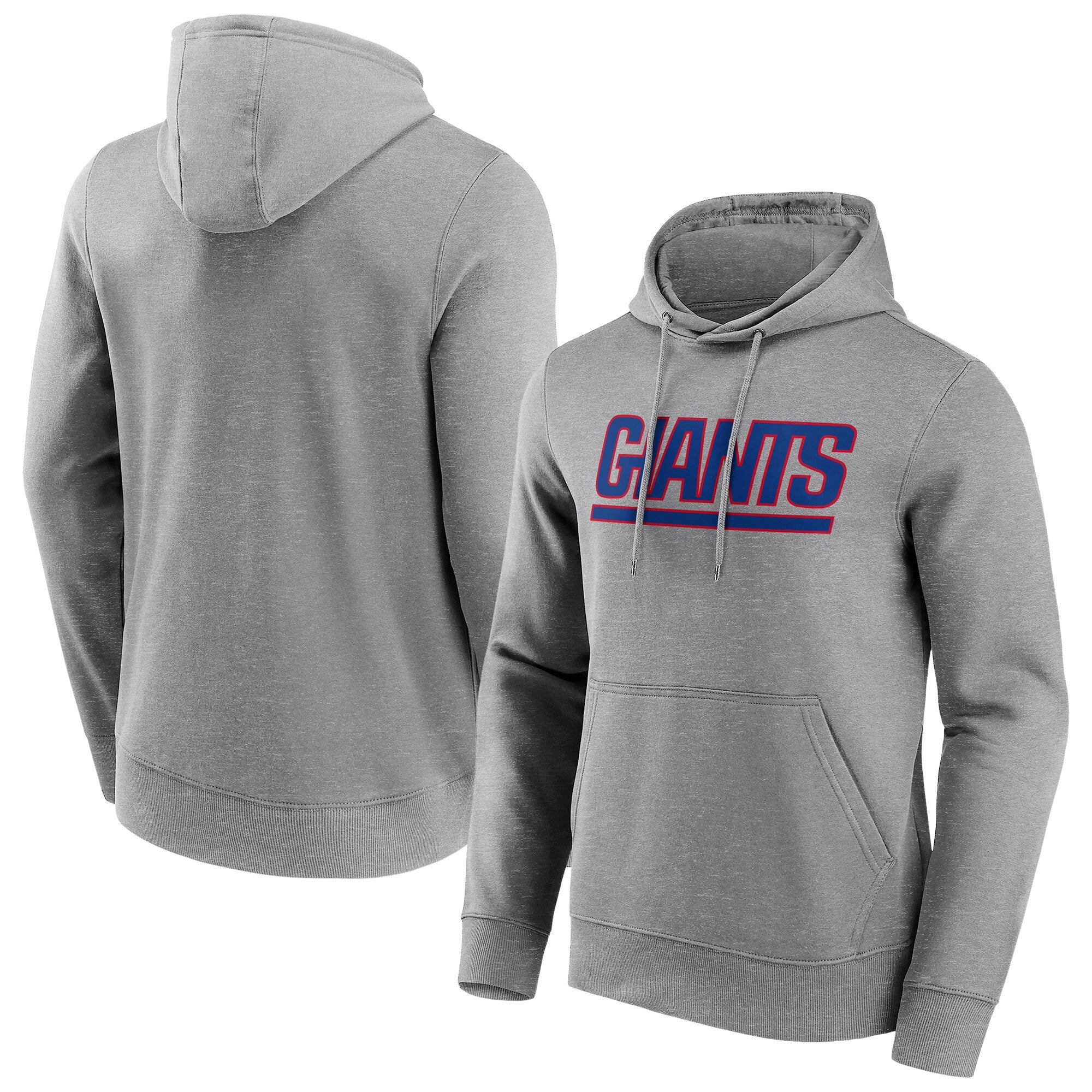 New York Giants Neutral Colour Wordmark Hoodie – Mens – Big & Tall