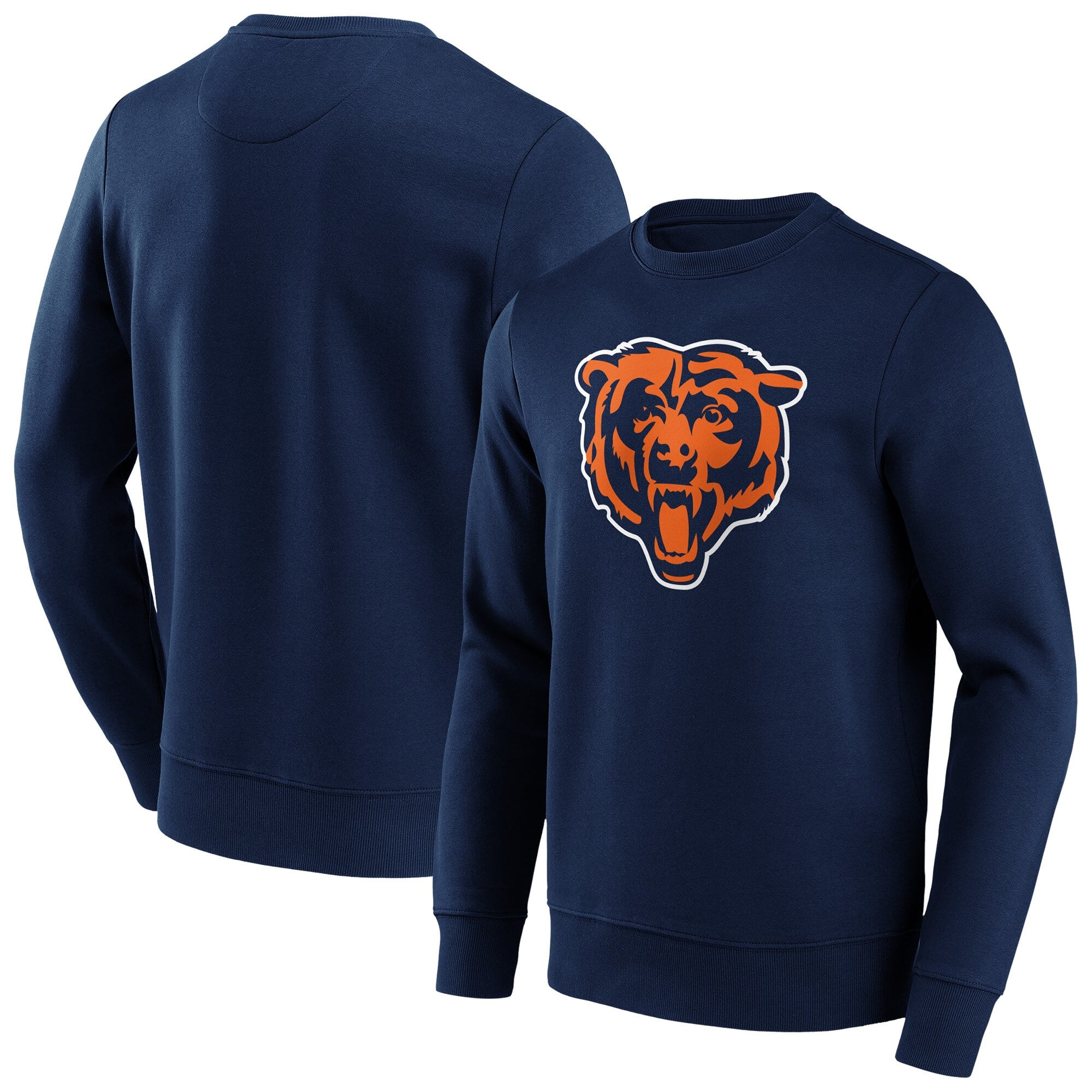 Sweat-shirt ras du cou à logo couleur primaire des ours de Chicago - Hommes - Grands et grands