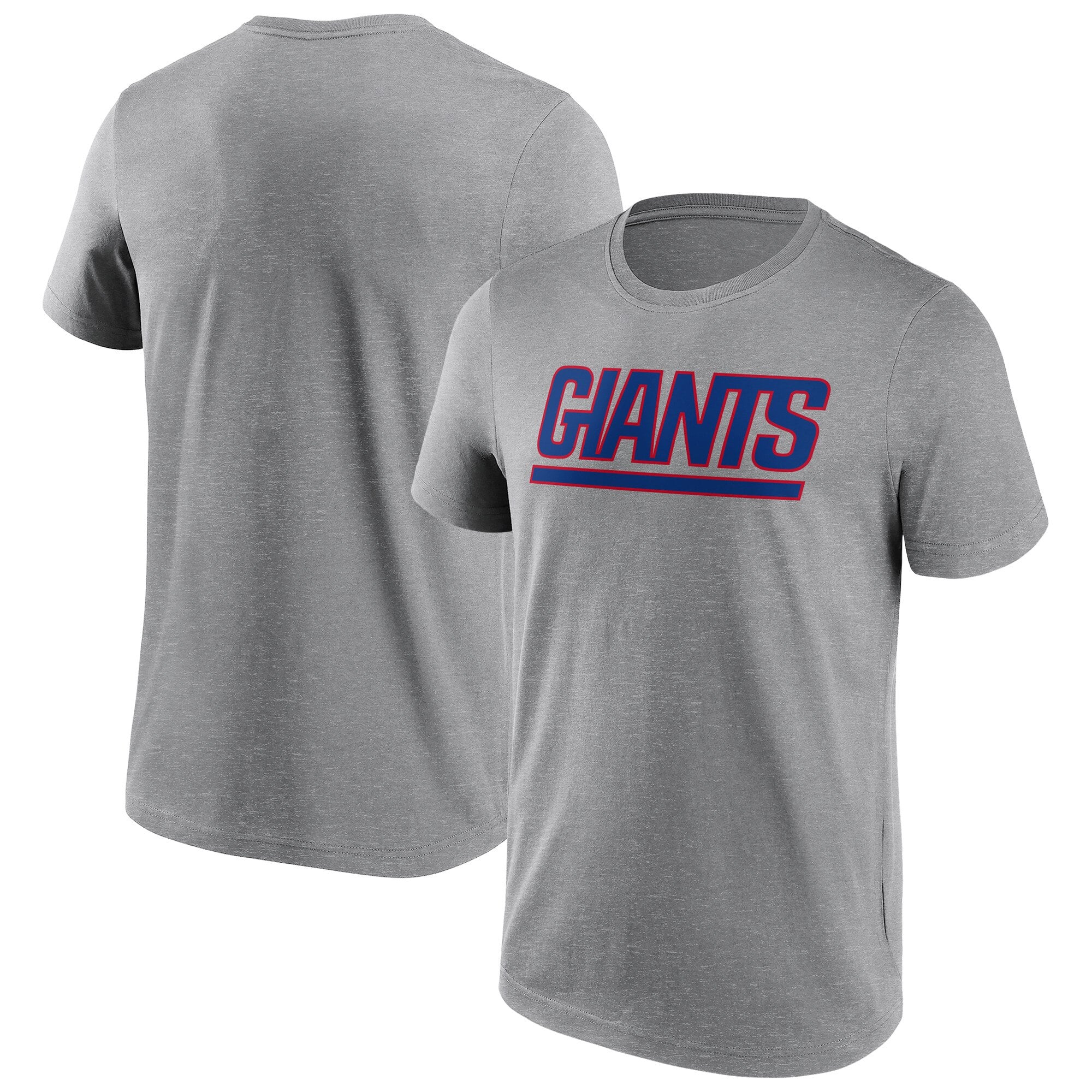 New York Giants Neutral Colour Wordmark T-Shirt - Mens