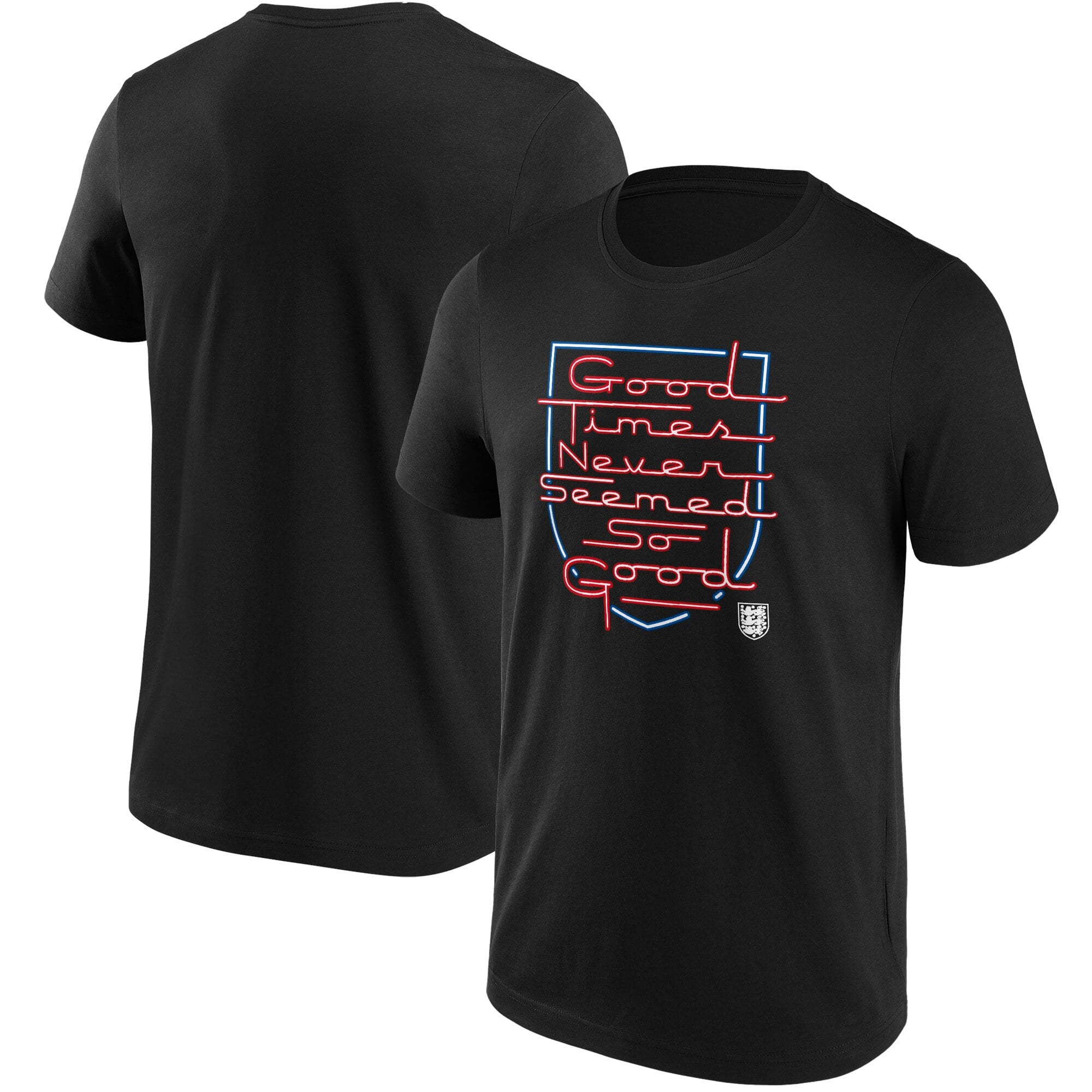 England So Good Graphic T-Shirt - Black - Mens
