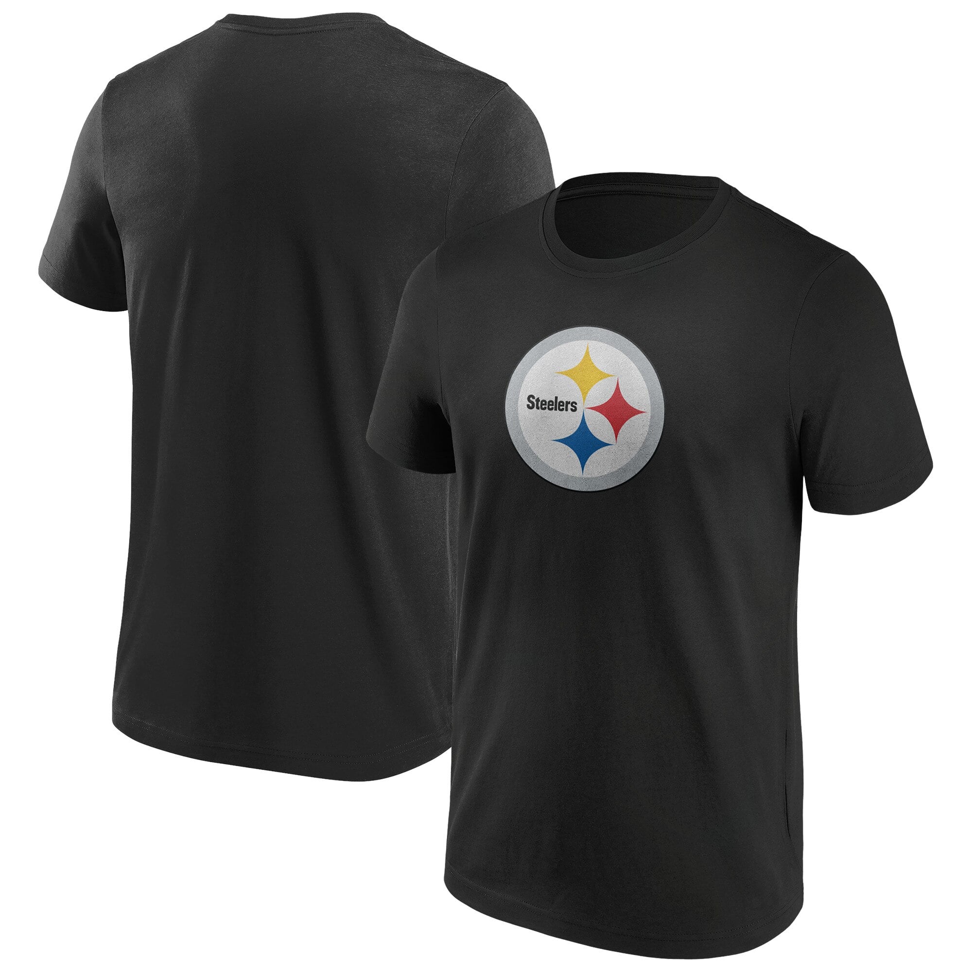 Pittsburgh Steelers Primary Colour Logo T-Shirt - Mens - Big & Tall