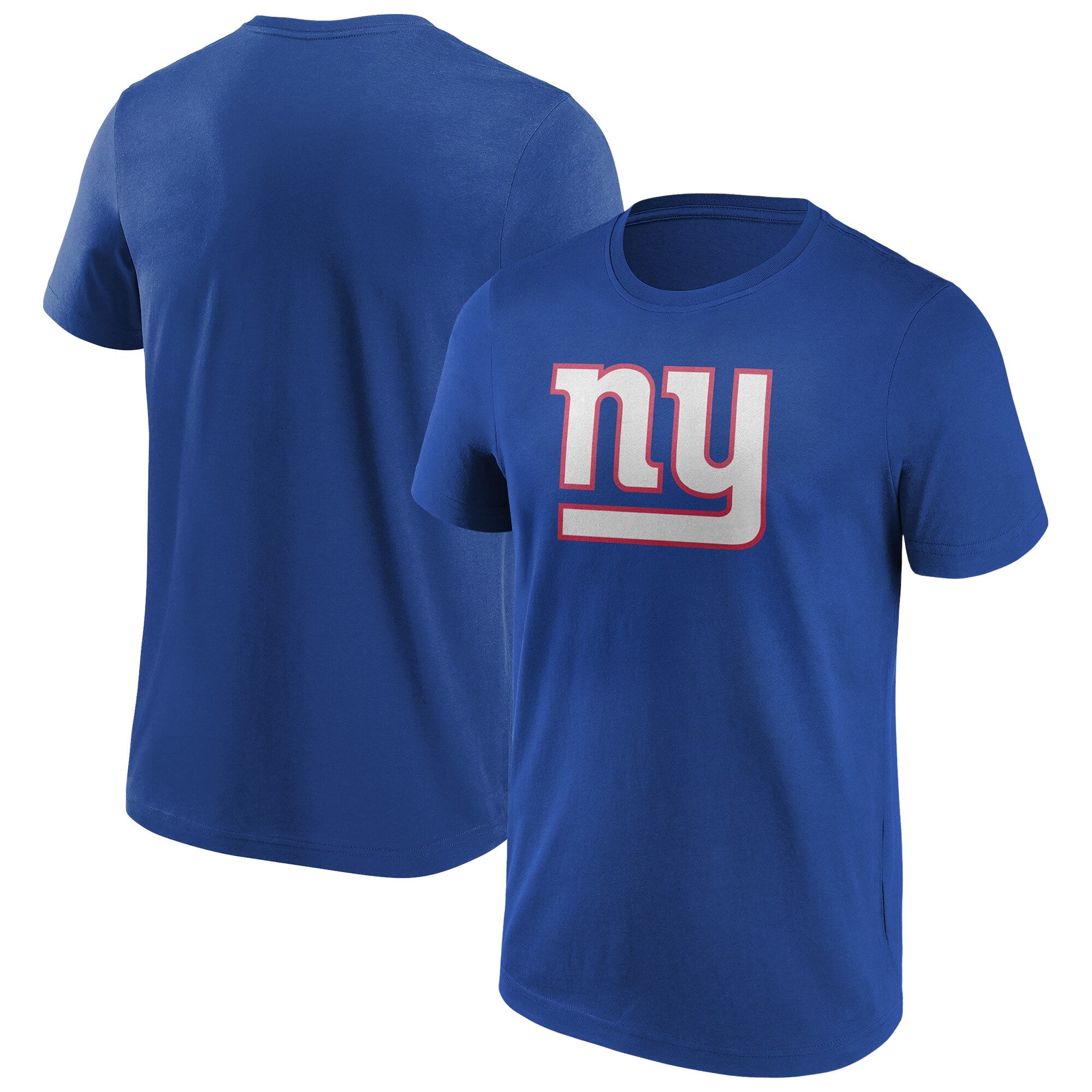 New York Giants Primary Colour Logo T-Shirt - Mens