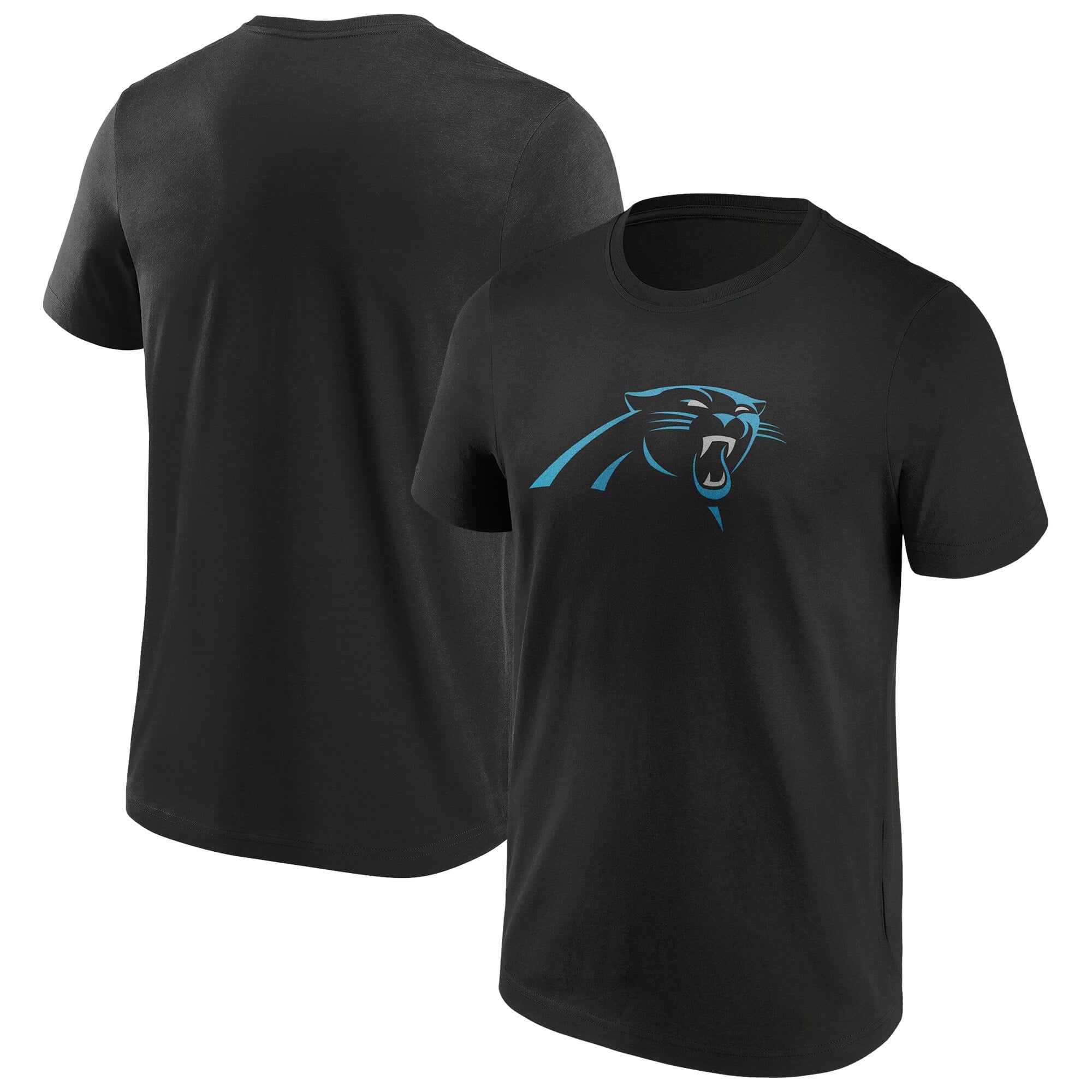 T-shirt à logo couleur primaire des Panthers de la Caroline - Homme