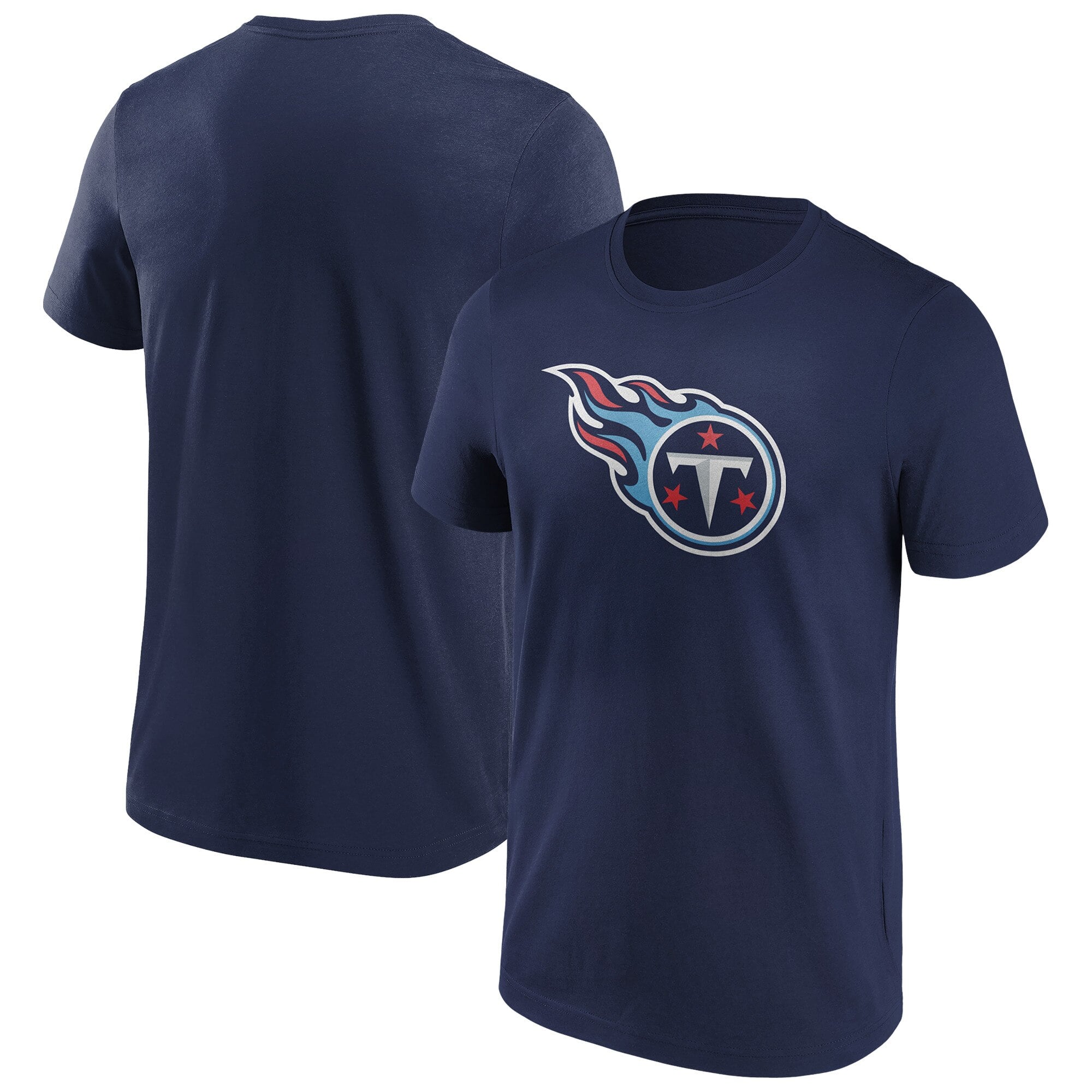 Tennessee Titans Primary Colour Logo T-Shirt - Mens - Big & Tall
