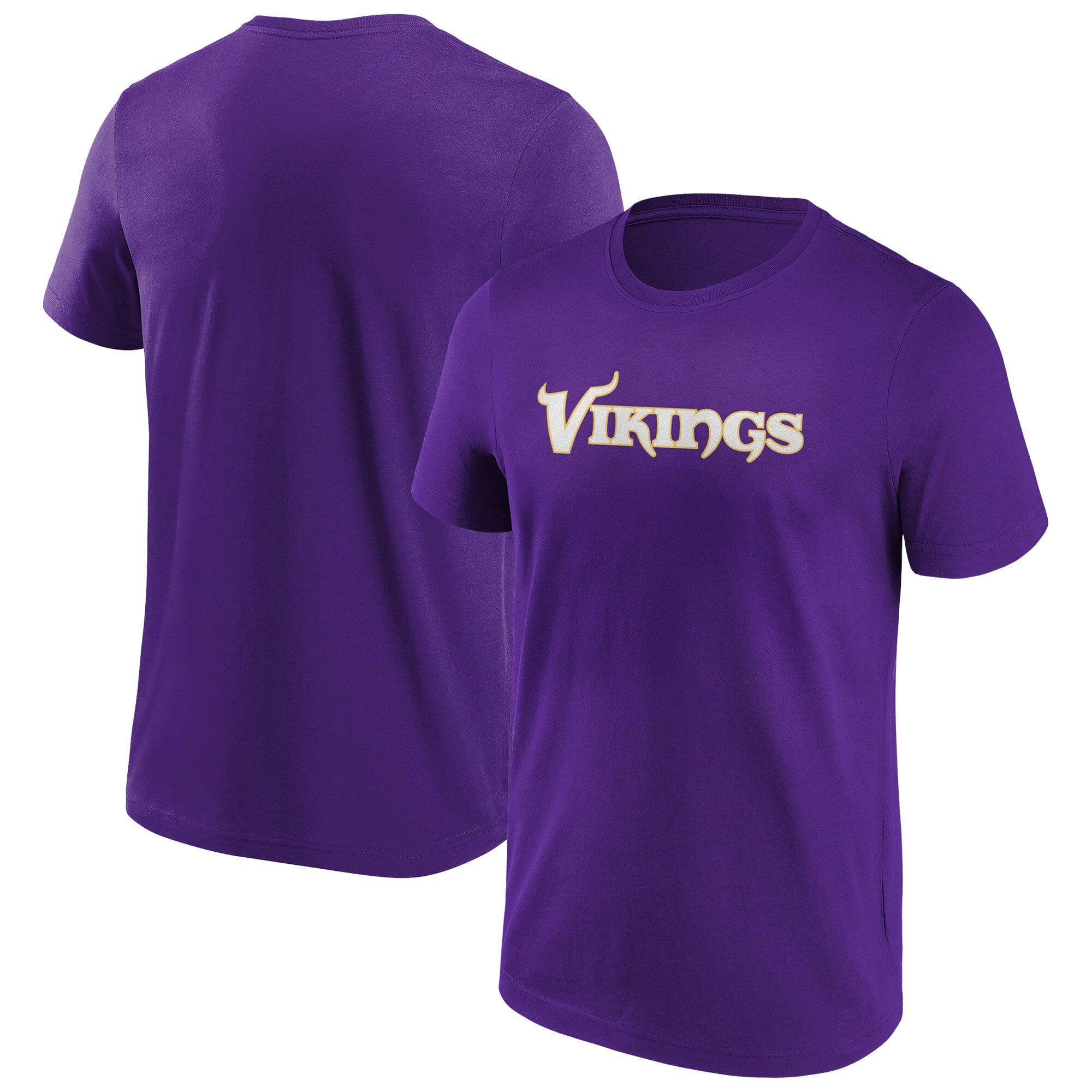 Camiseta de los Minnesota Vikings con el logotipo de colores primarios para hombre