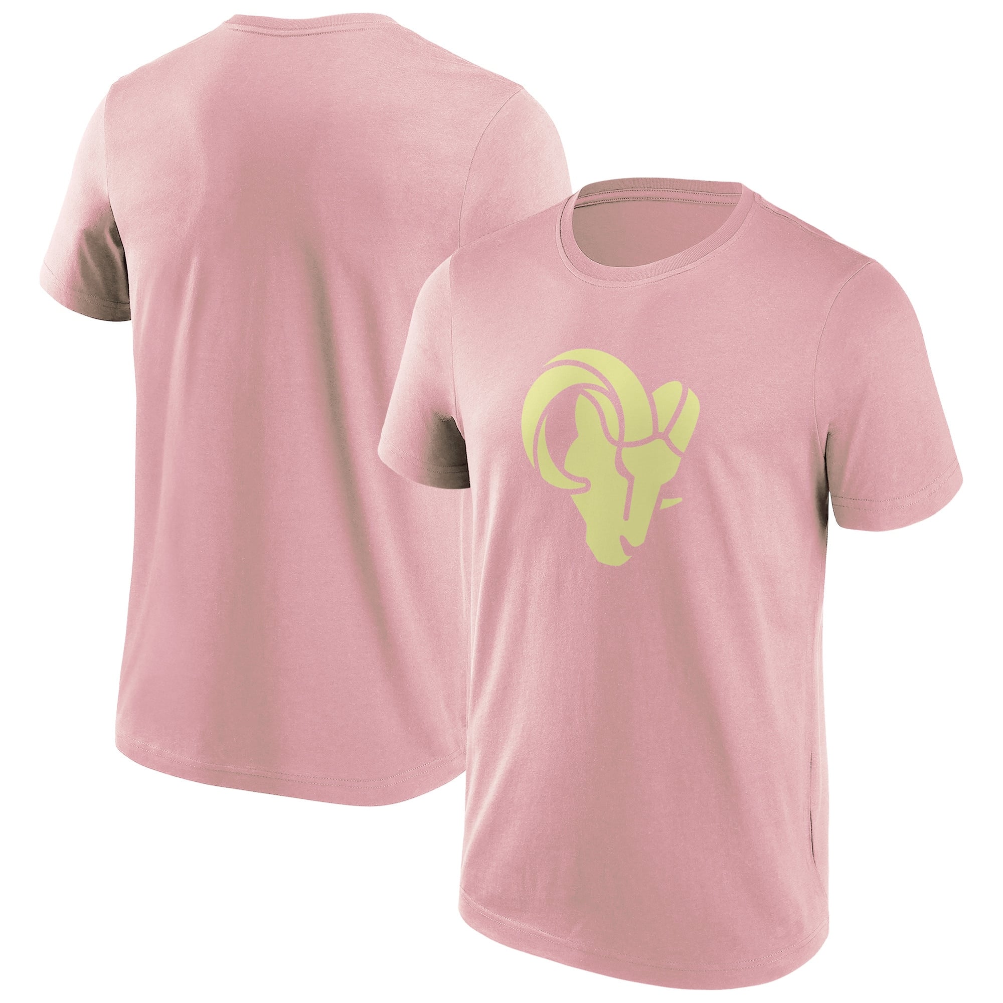 T-shirt con logo colorato alla moda dei Los Angeles Rams - Uomo