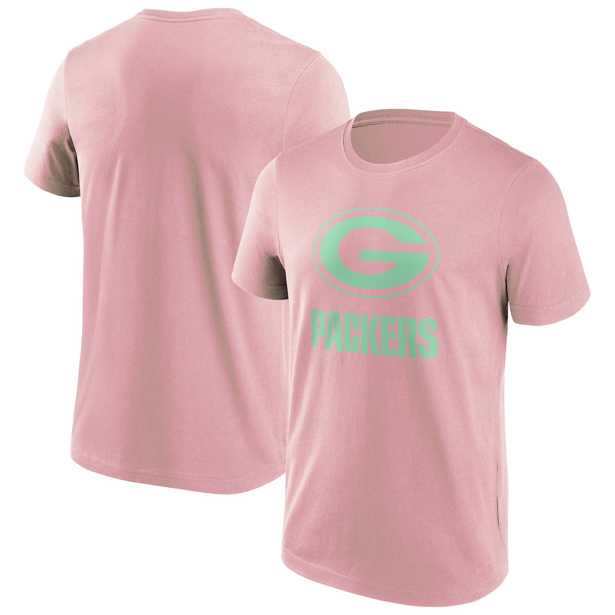 Green Bay Packers Maglietta Logo - Rosa - Uomo
