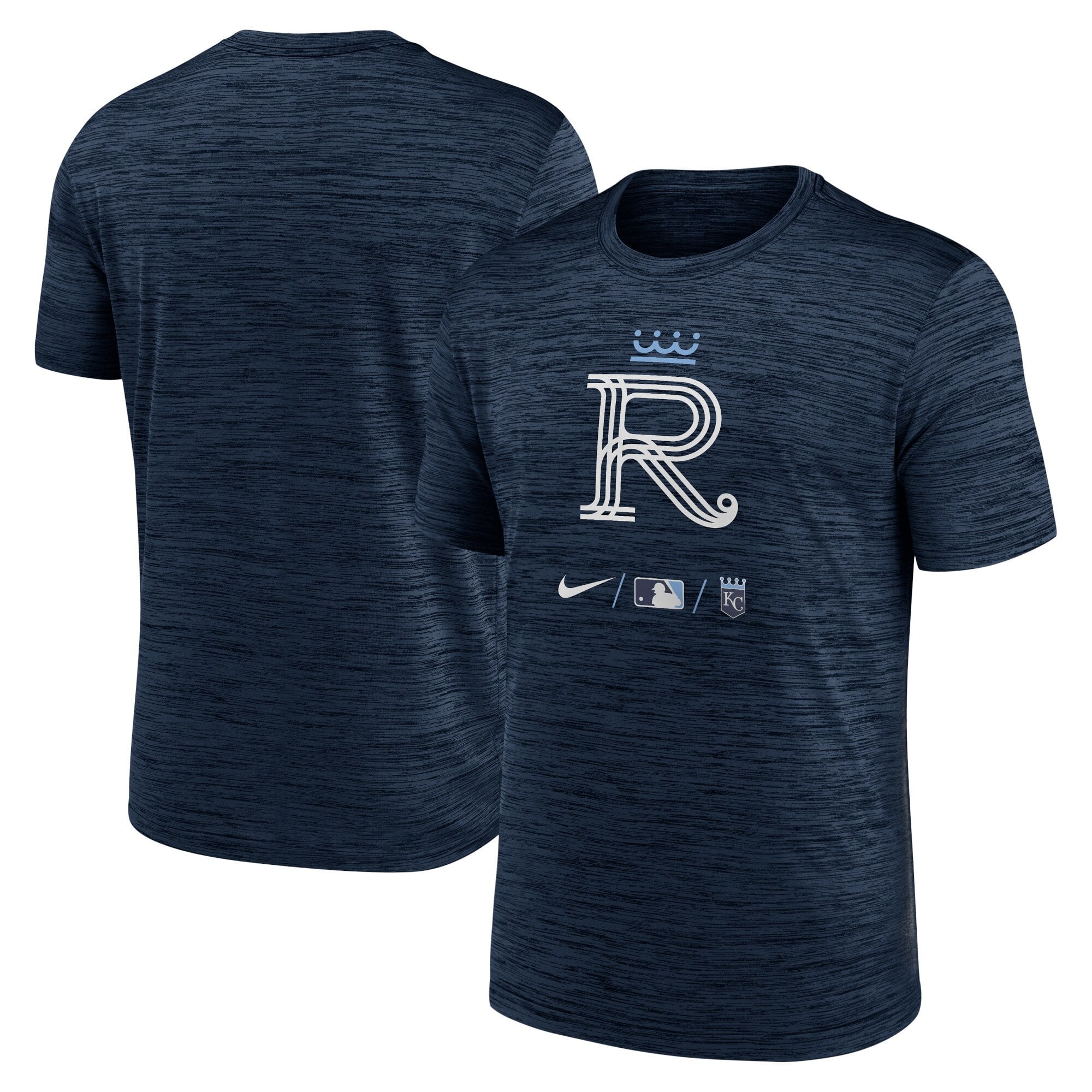 Kansas City Royals Nike City Connect Legend Practice Velocity T-Shirt – Mens