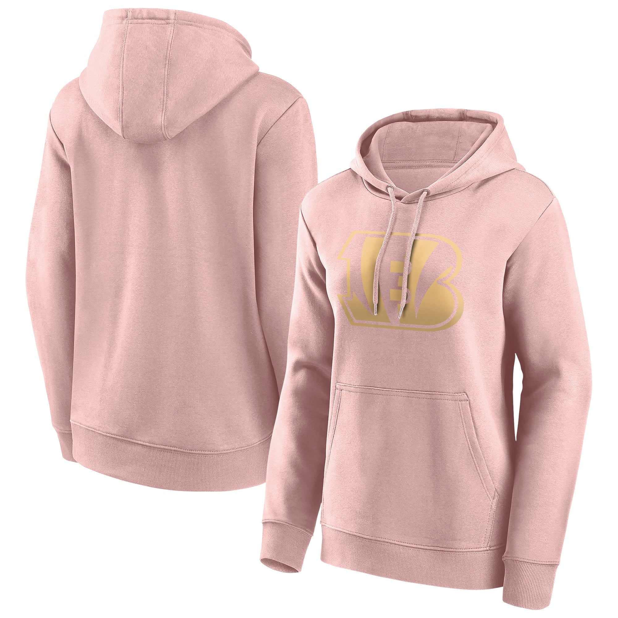 Sudadera con capucha Cincinnati Bengals Fashion Color Logo - Mujer