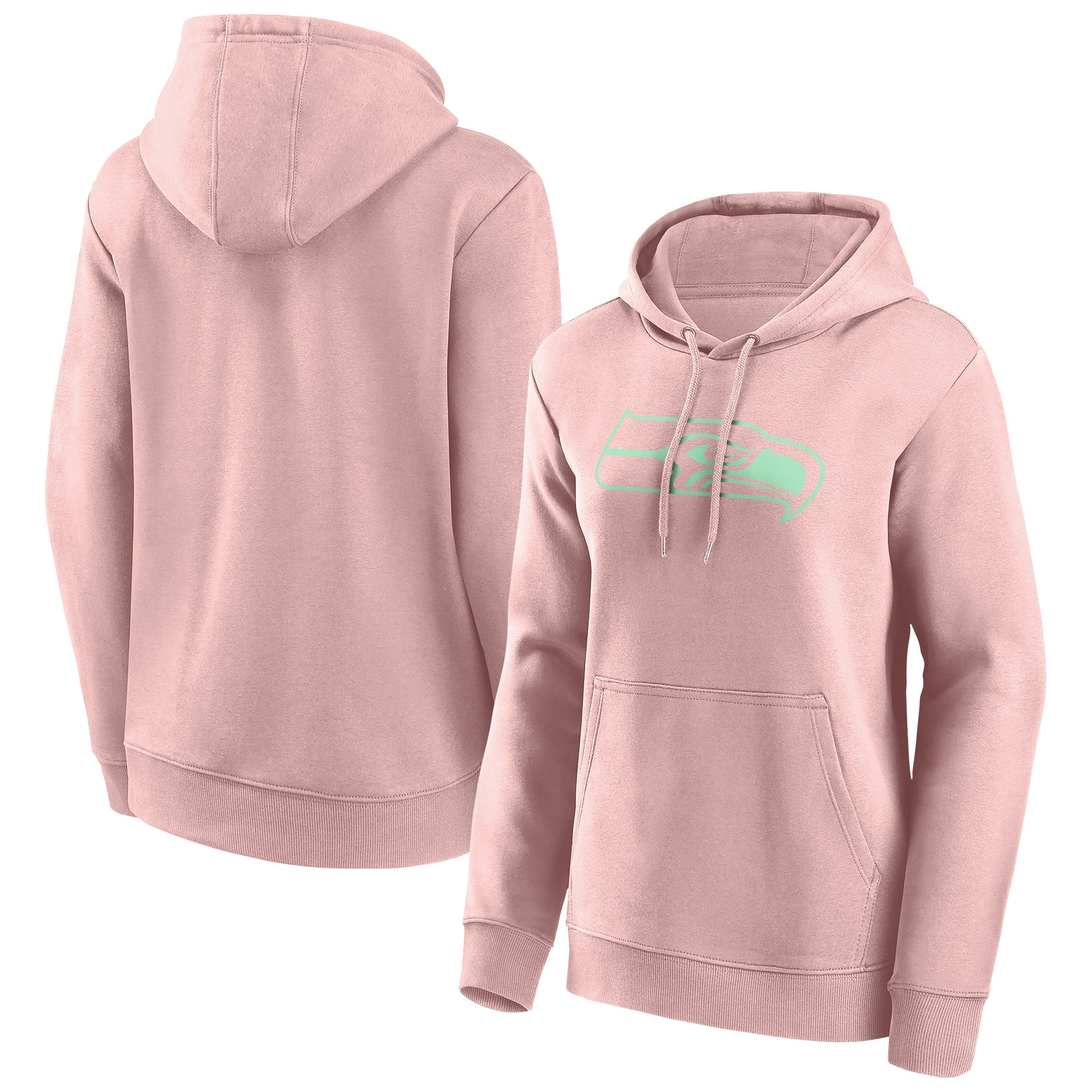 Sudadera con capucha Seattle Seahawks Fashion Color Logo - Mujer