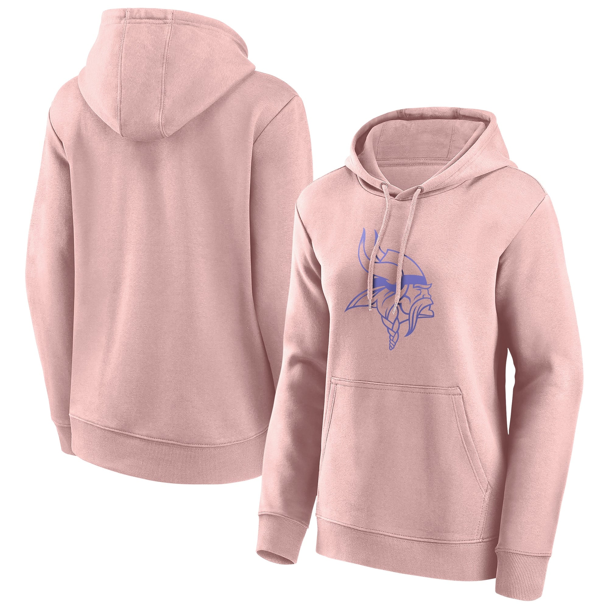 Sudadera con capucha Minnesota Vikings Fashion Color Logo - Mujer