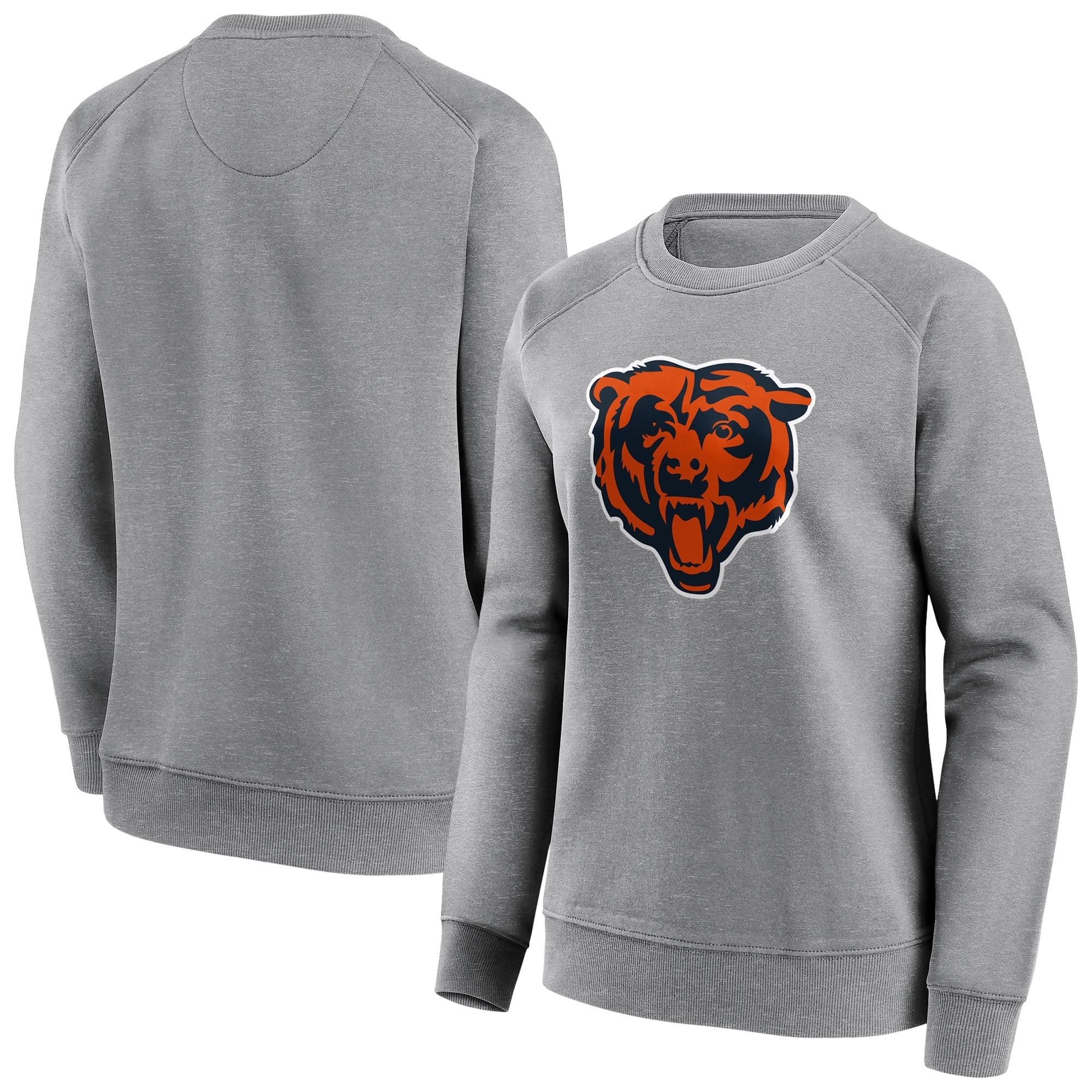 Chicago Bears Neutral Colour Logo Crew Sweatshirt – Womens