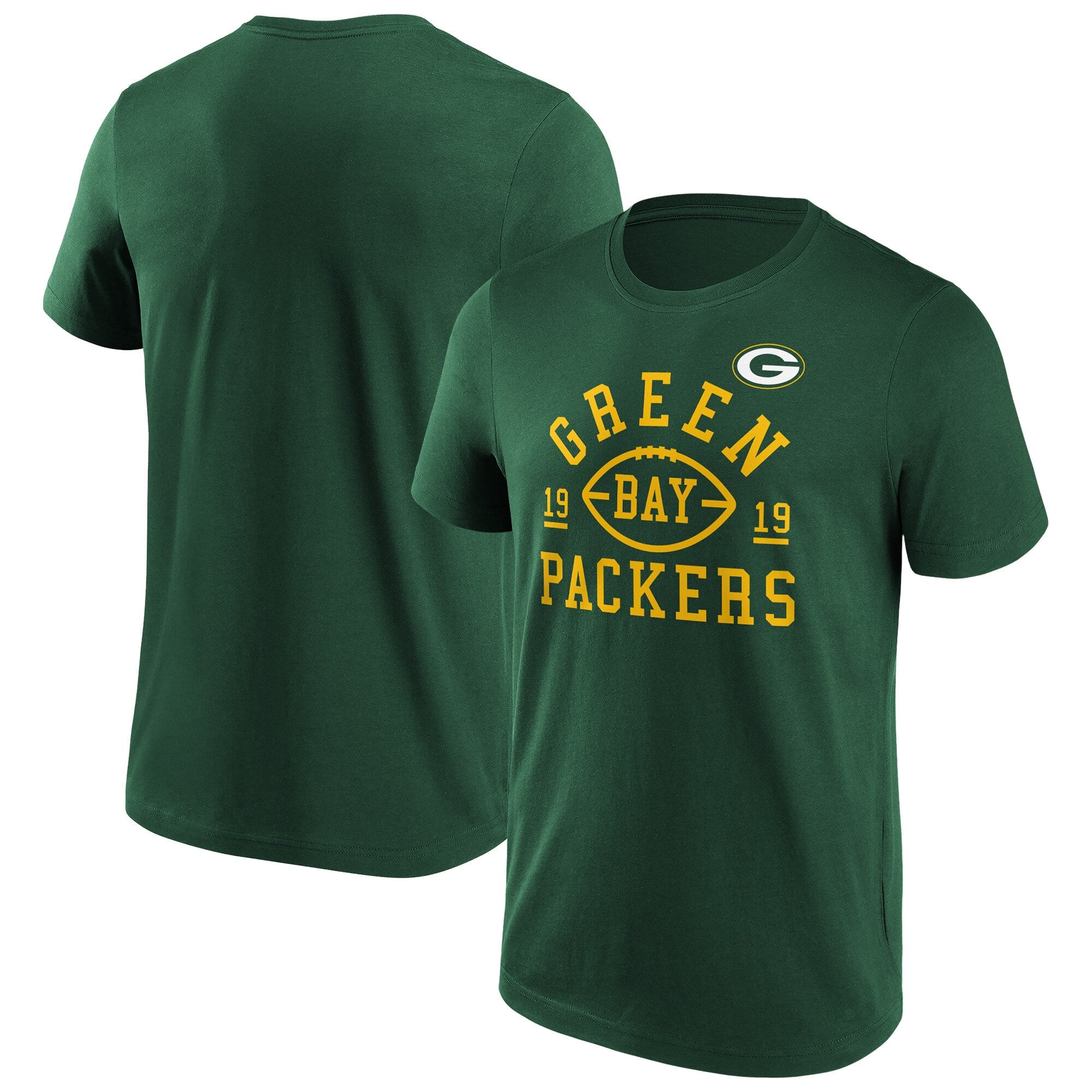 Green Bay Packers Wild Cat Iconic Hometown Graphic T-Shirt - Mens