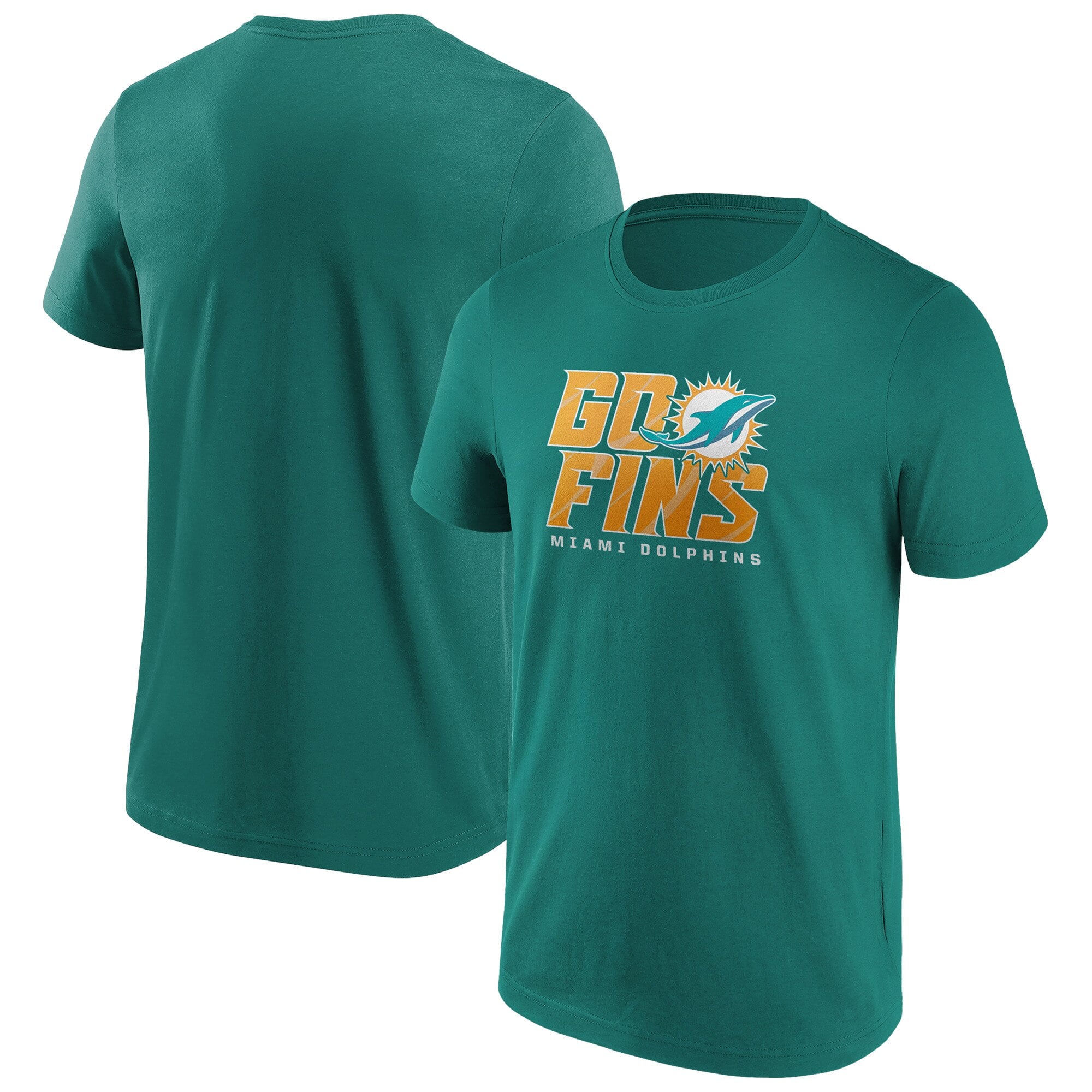 T-shirt grafica iconica della città natale dei Miami Dolphins Sunshine State - Uomo